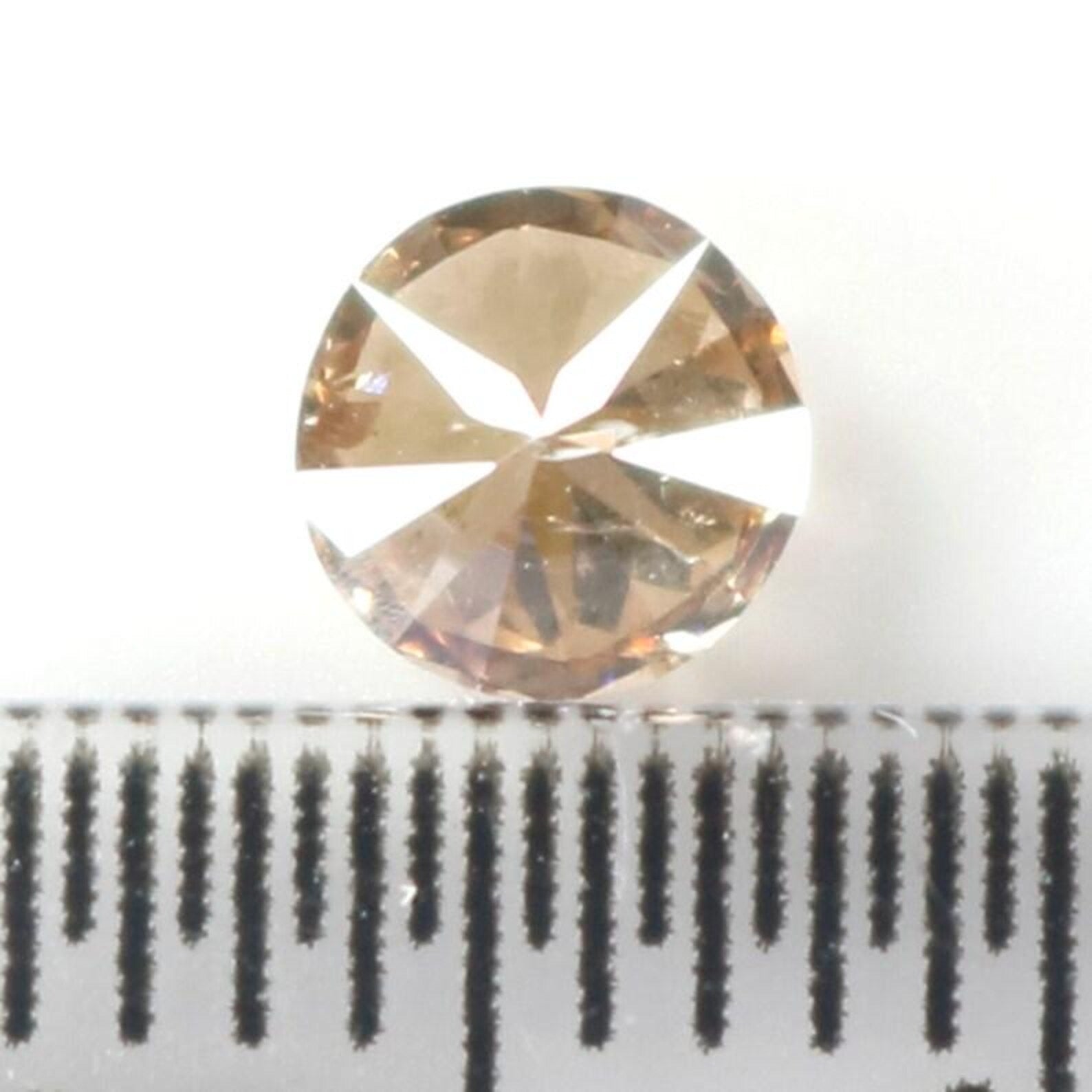 0.33 CT Natural Loose Round Shape Diamond Brown Color Round Cut Diamond 4.50 MM Natural Loose Brown Color Round Brilliant Cut Diamond NQ1199