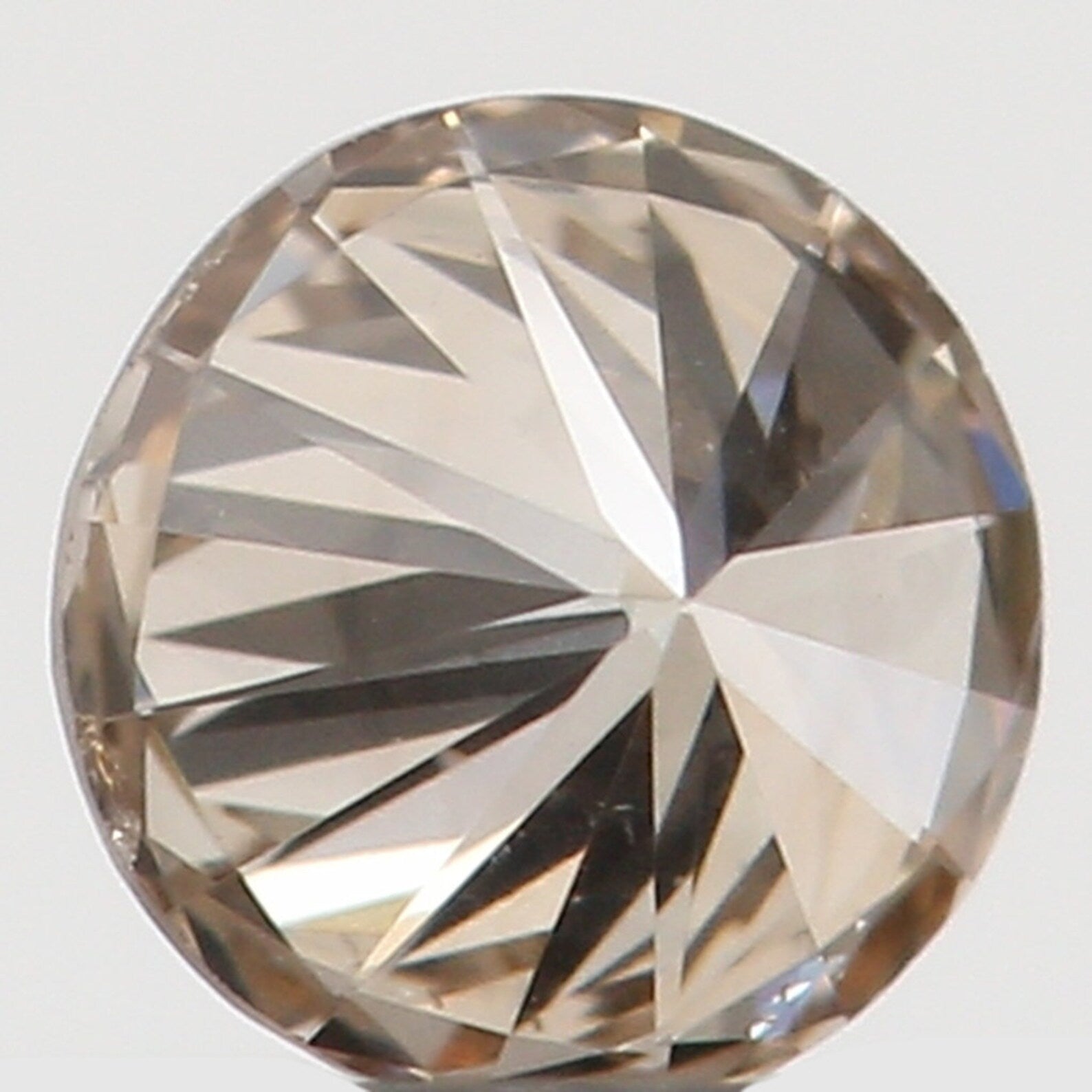 0.123 Ct Natural Loose Round Shape Diamond Brown Color Round Cut Diamond 3.10 MM Natural Loose Diamond Round Brilliant Cut Diamond N7815