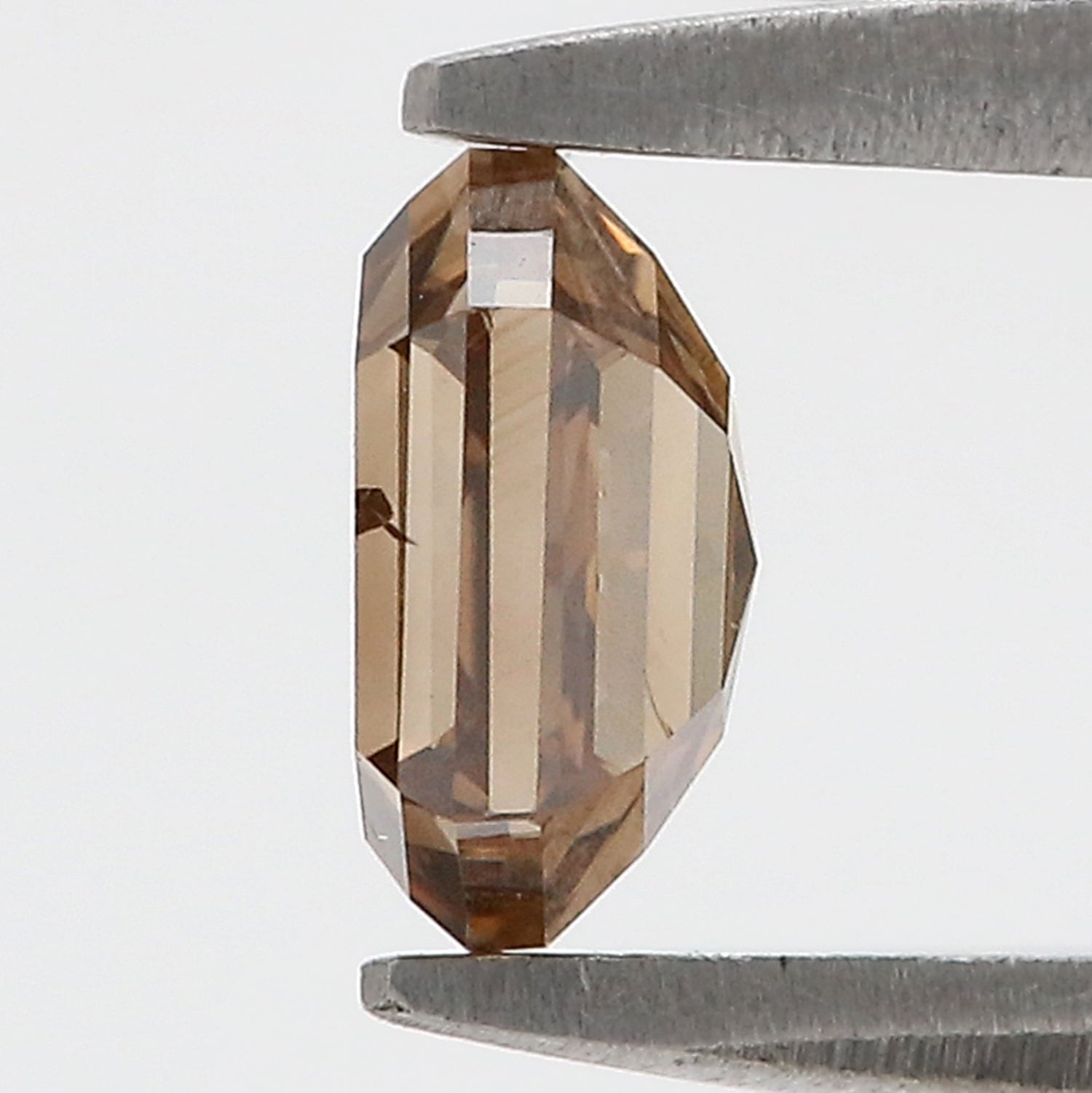 0.67 CT Natural Loose Hexagon Shape Diamond Brown Color Hexagon Cut Diamond 5.70 MM Natural Hexagon Shape Rose Cut Brown Color Diamond QL658