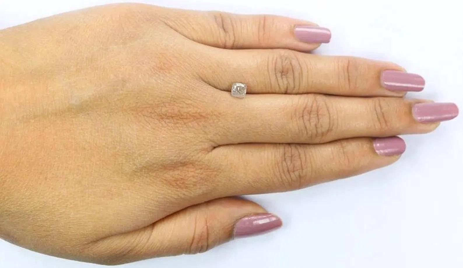 0.59 CT Natural Loose Cushion Shape Diamond White - I Color Cushion Diamond 4.70 MM Natural White Color Cushion Brilliant Cut Diamond NQ7543