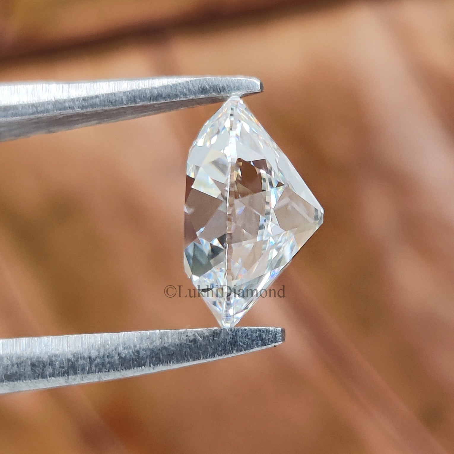 Lab Grown Round Cut Diamond Old European Old Mine Cut Loose Diamond White Colorless CVD Stone Engagement Ring Antique Style Diamond Q205
