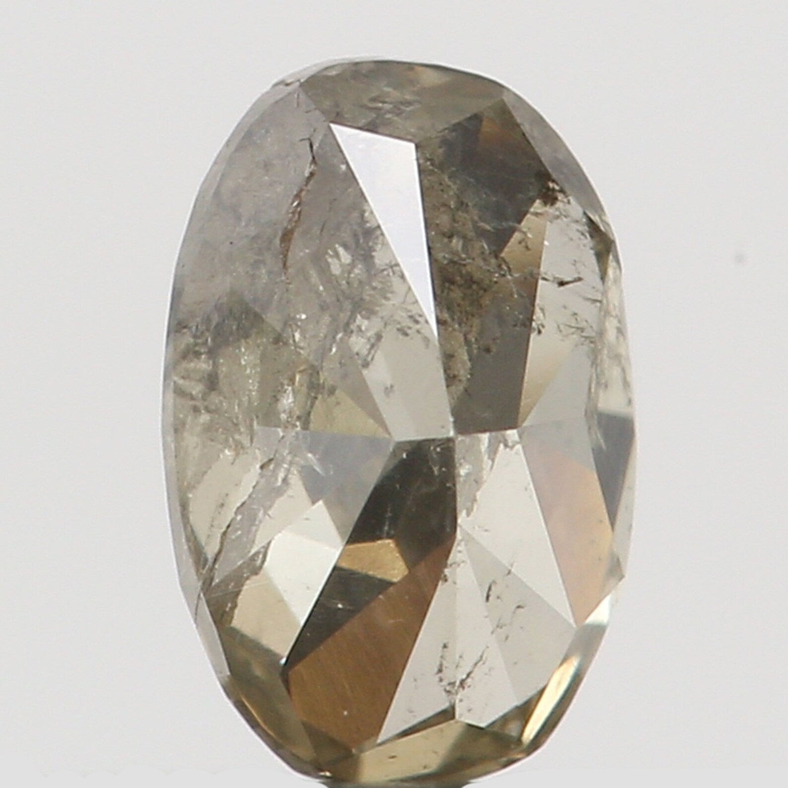 0.23 Ct Natural Loose Oval Shape Diamond Green Color Oval Cut Diamond 4.45 MM Natural Loose Oval Diamond Oval Brilliant Cut Diamond N7800