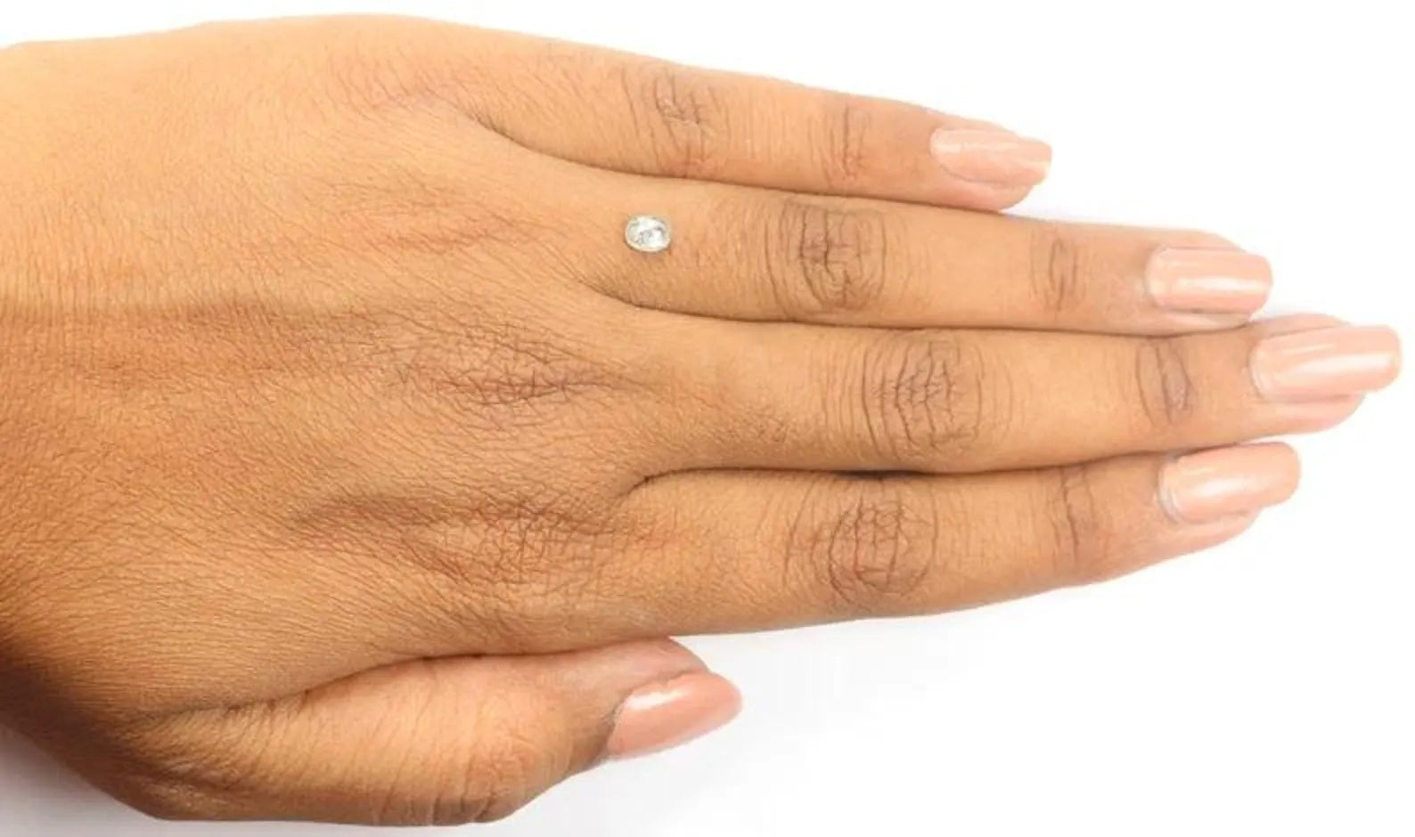 0.40 CT Natural Loose Oval Shape Diamond Grey Color Oval Cut Diamond 4.85 MM Natural Loose Grey Color Diamond Oval Rose Cut Diamond NQ1181