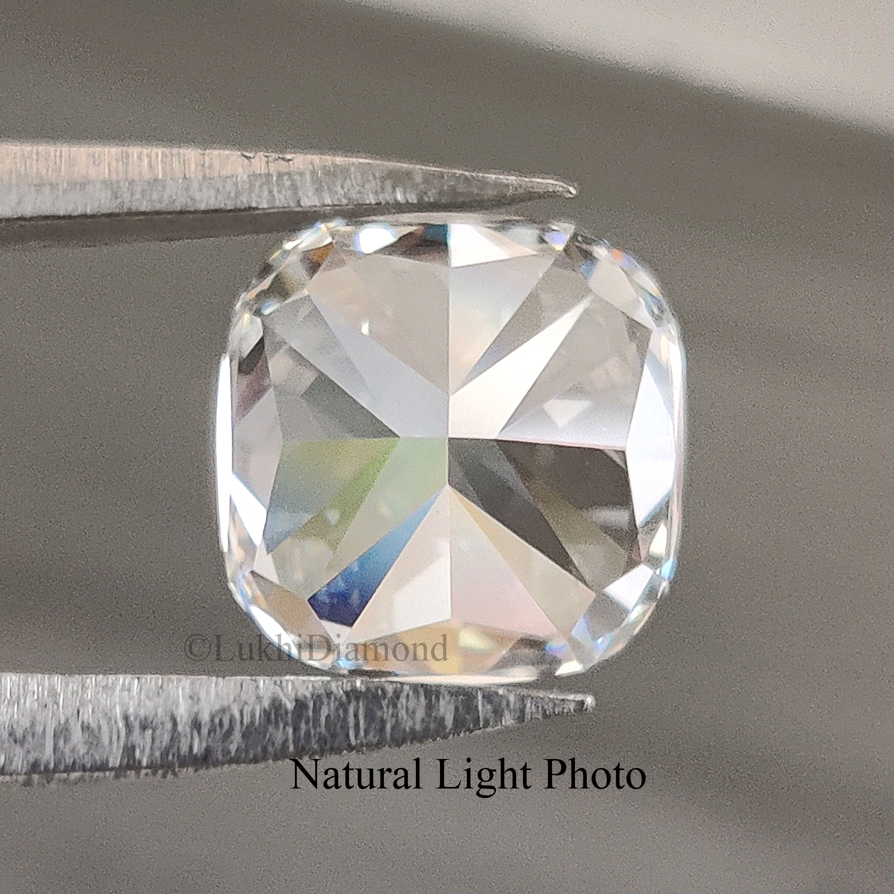 IGI Certified 1 Ct, 1.5 Ct, 2 Ct, 2.5 Ct, 3 Ct Cushion Brilliant Cut E/F Color VS Clarity Lab Grown Diamond Lab Created Loose Diamond Q16