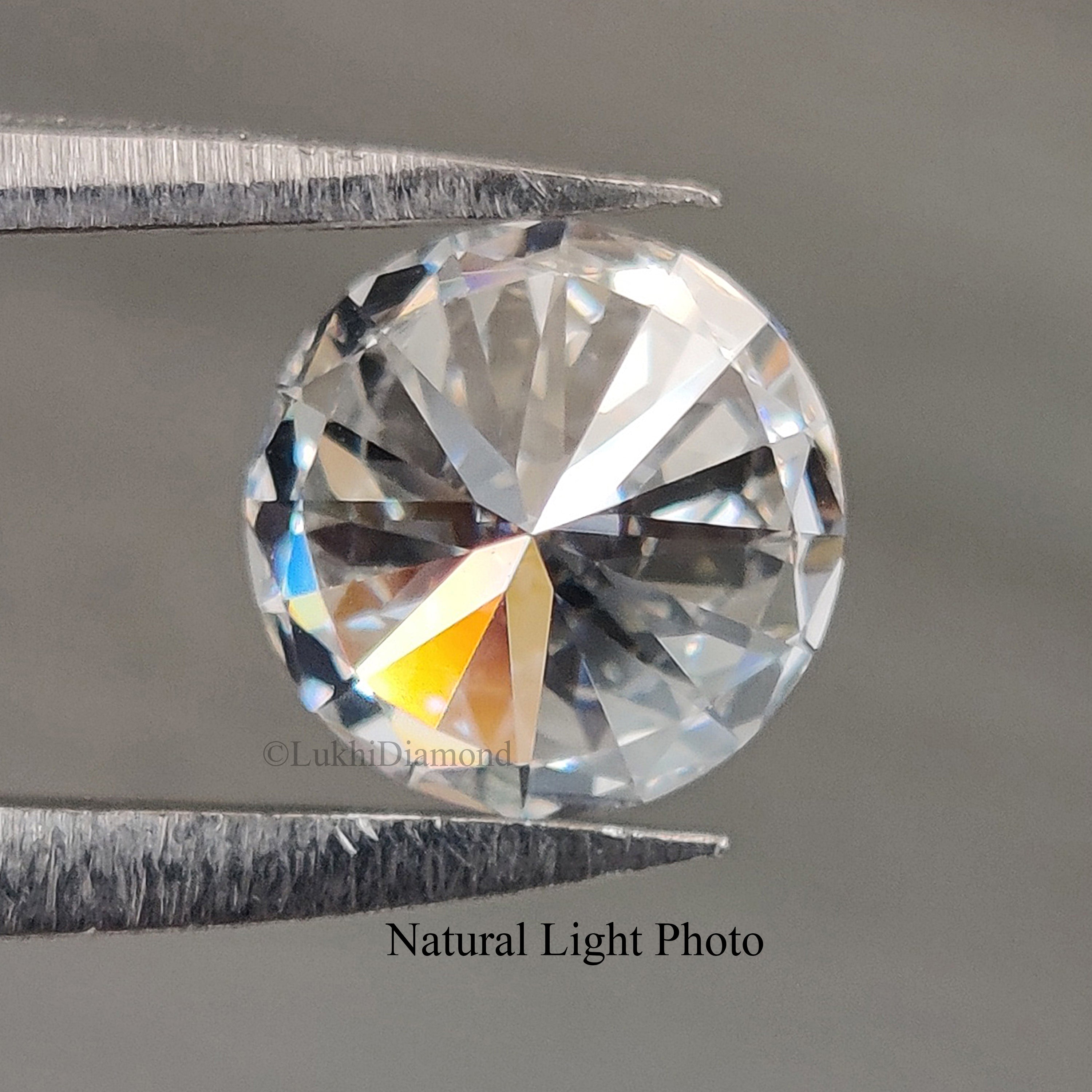 IGI Certified 1 Ct, 1.5 Ct, 2 Ct, 2.5 Ct, 3 Ct Round Brilliant Cut E/F Color VS Clarity Lab Grown CVD Diamond Lab Created Diamond Q103
