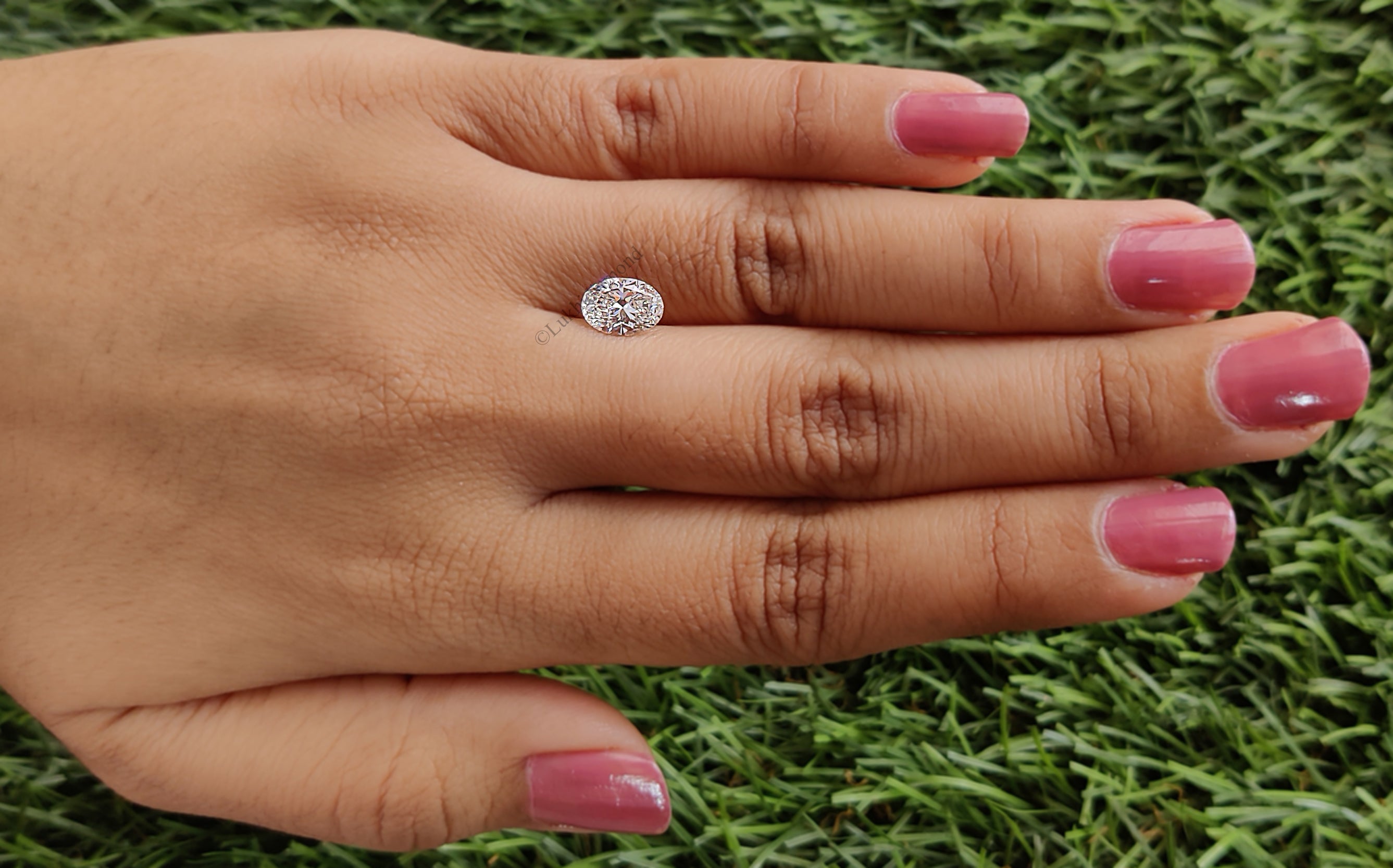 1.16 CT IGI Certified Oval Brilliant Cut Diamond White - E Color VVS2 Clarity Lab Grown Diamond Lab Created Oval Diamond CVD Diamond L3451