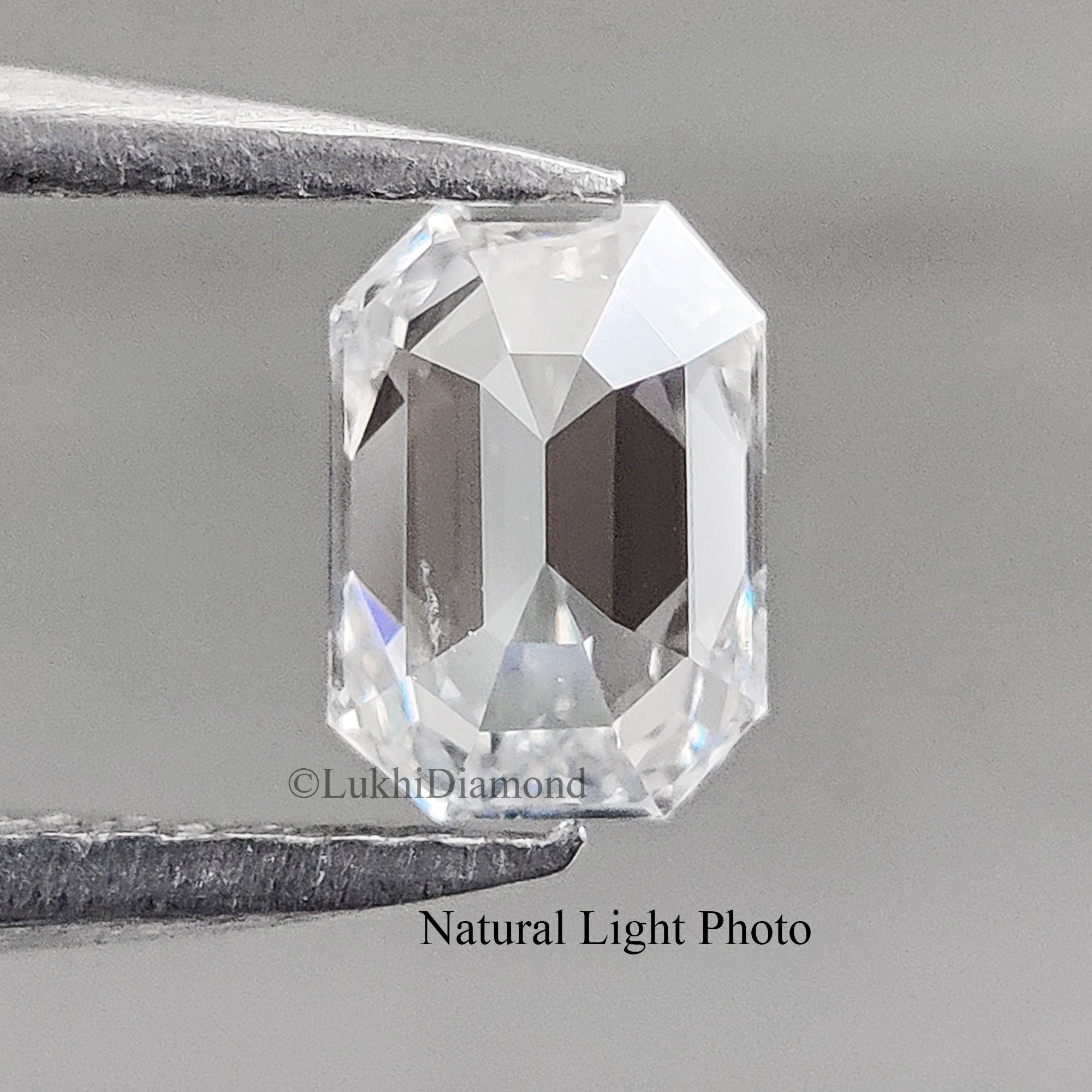 0.53 CT Emerald Brilliant Cut Diamond White - G Color VS Clarity Lab Grown Diamond Lab Created Loose Diamond Emerald CVD Diamond L3110