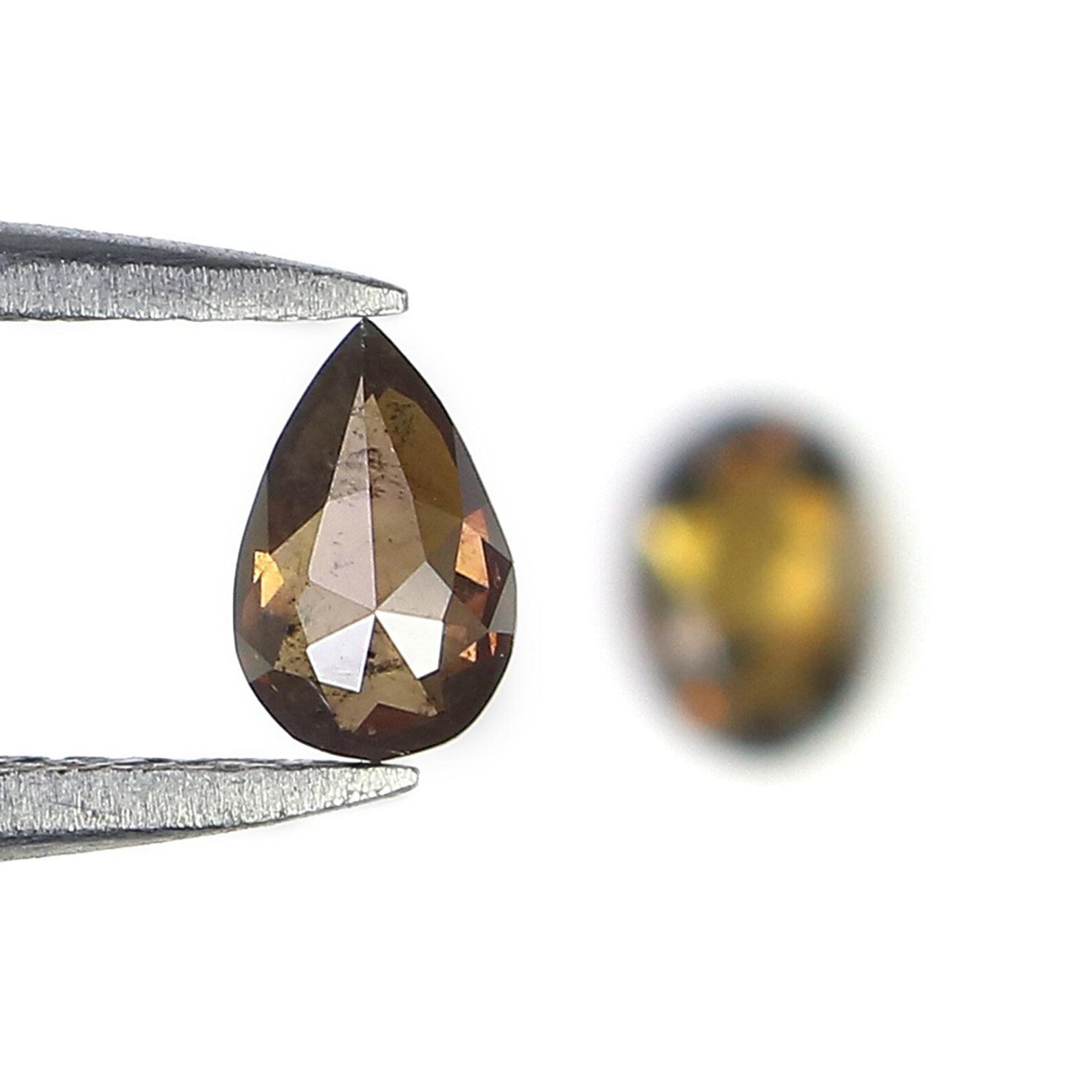 0.57 CT Natural Loose Mix Shape Diamond Brown Color Diamond 5.10 MM Natural Loose Diamond Brown Color Mix Shape Rose Cut Diamond NQ1799