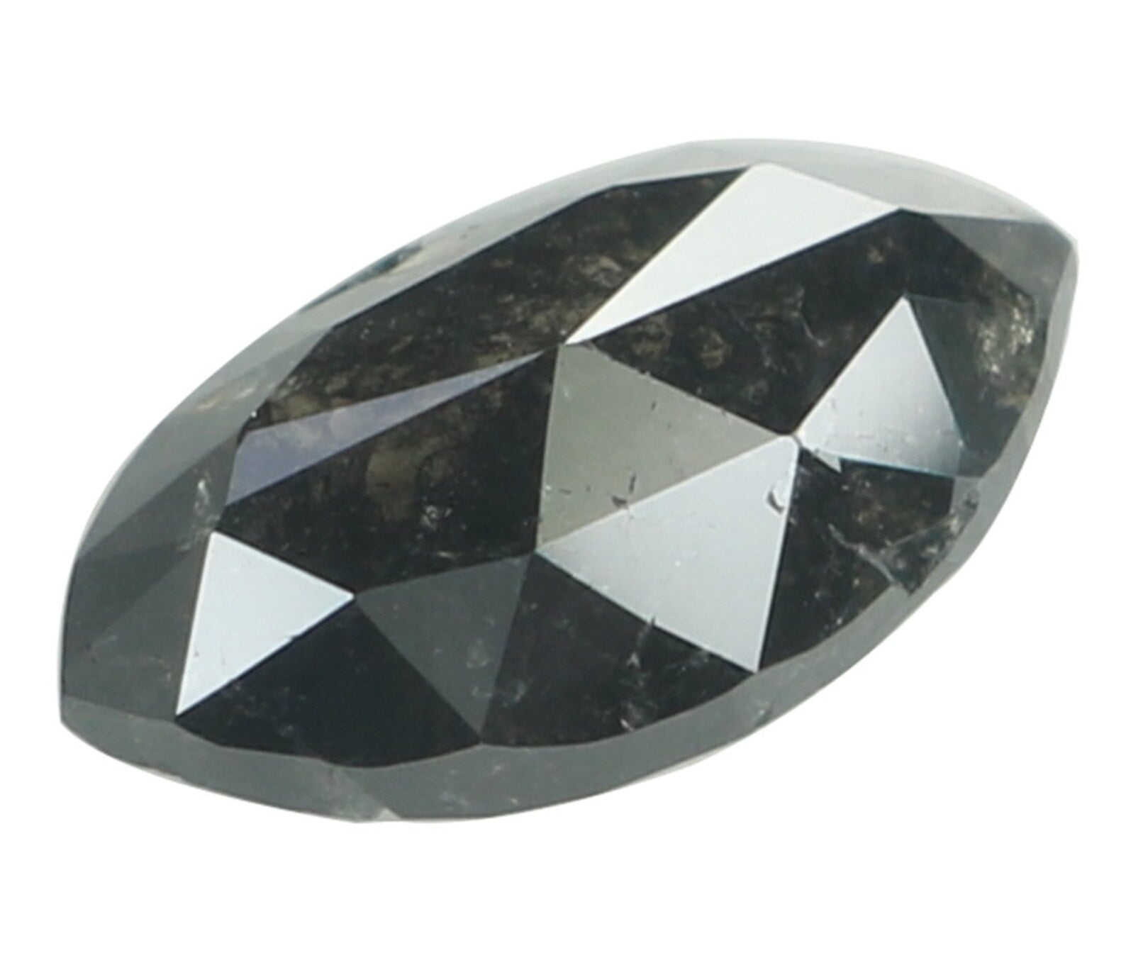 1.04 Ct Natural Loose Marquise Shape Diamond Black Color Marquise Diamond 8.50 MM Natural Loose Diamond Marquise Rose Cut Diamond N8162