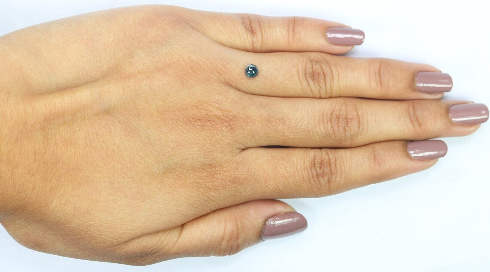 0.41 CT Natural Loose Round Shape Diamond Blue Color Round Rose Cut Diamond 4.20 MM Natural Loose Diamond Blue Round Rose Cut Diamond NQ9852
