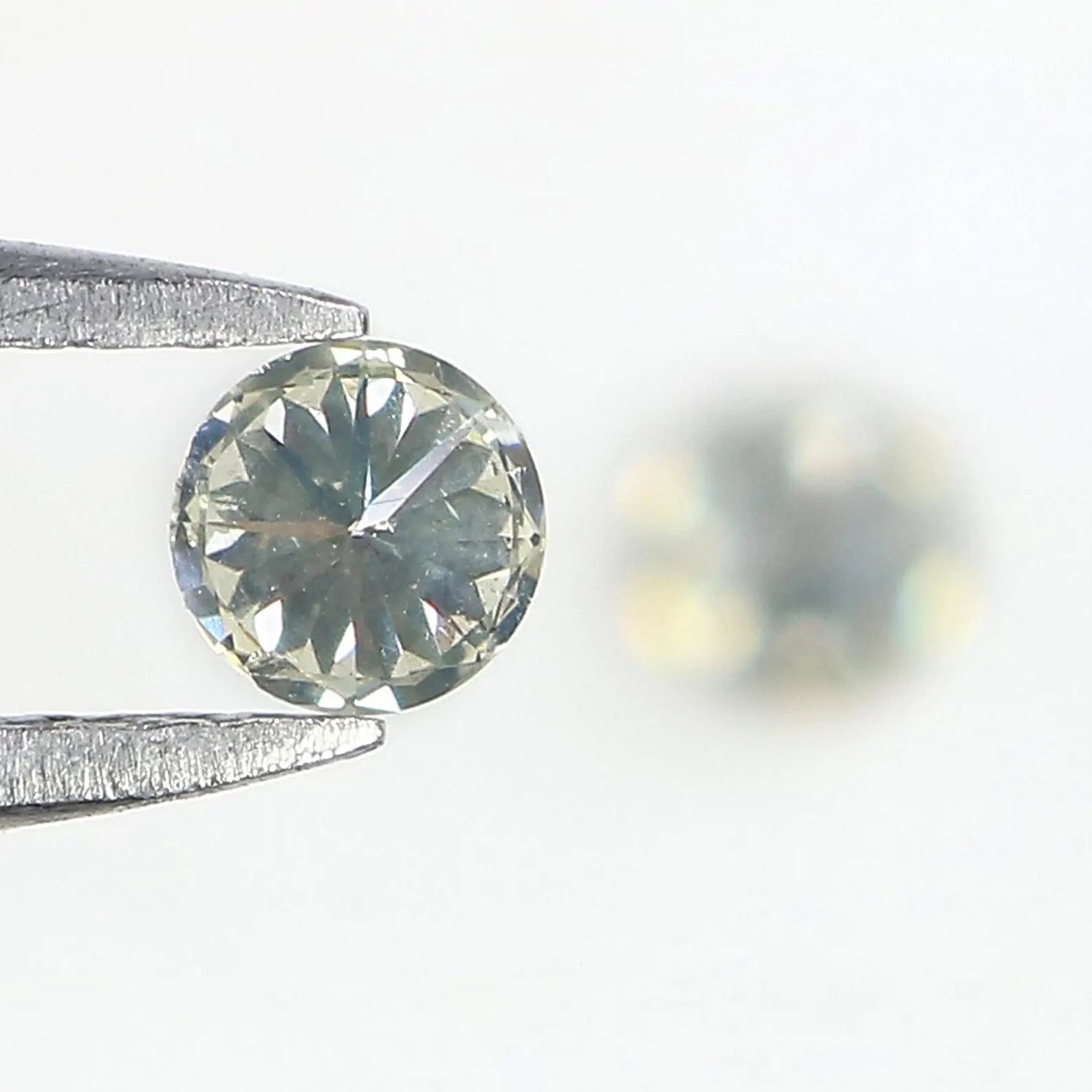 0.38 CT Natural Loose Round Cut Pair Diamond White -I Color Round Diamond 3.60 MM Natural White -I Color Round Brilliant Cut Diamond NQ1954