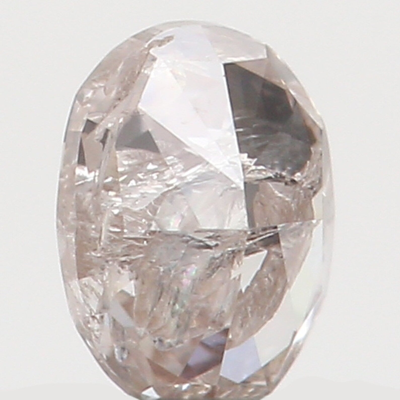 0.11 Ct Natural Loose Oval Diamond Pink Color Oval Cut Diamond 3.20 MM Natural Loose Diamond Pink Color Oval Brilliant Cut Diamond N7695