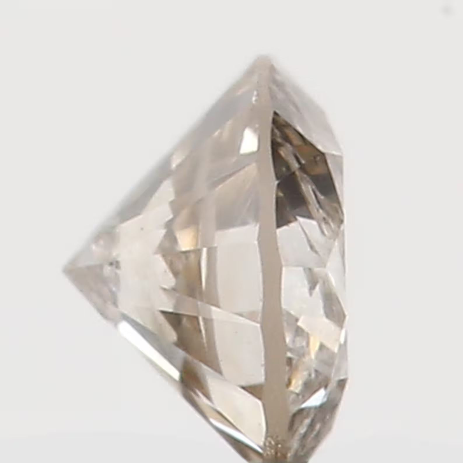 0.10 Ct Natural Loose Round Shape Diamond Brown Color Round Cut Diamond 2.90 MM Natural Loose Diamond Round Brilliant Cut Diamond N7993