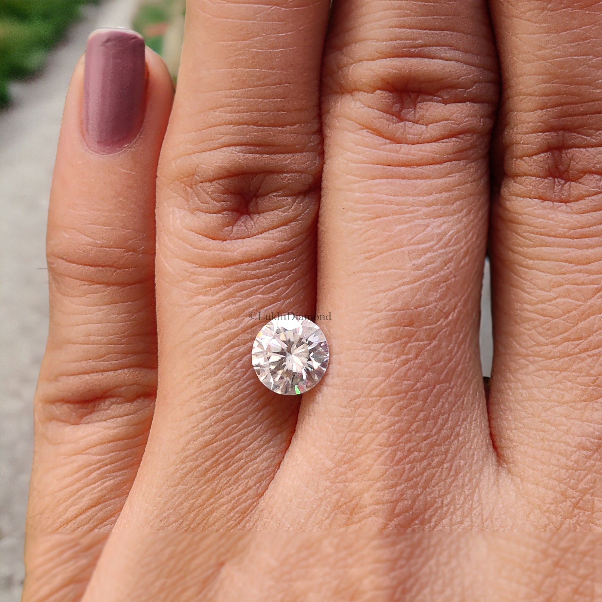 Round Brilliant Cut Loose White Moissanite Stone 6.5,7,8,9,10, MM Vintage Antique Handcrafted Eye Clean Moissanite Engagement Gift Ring Q118