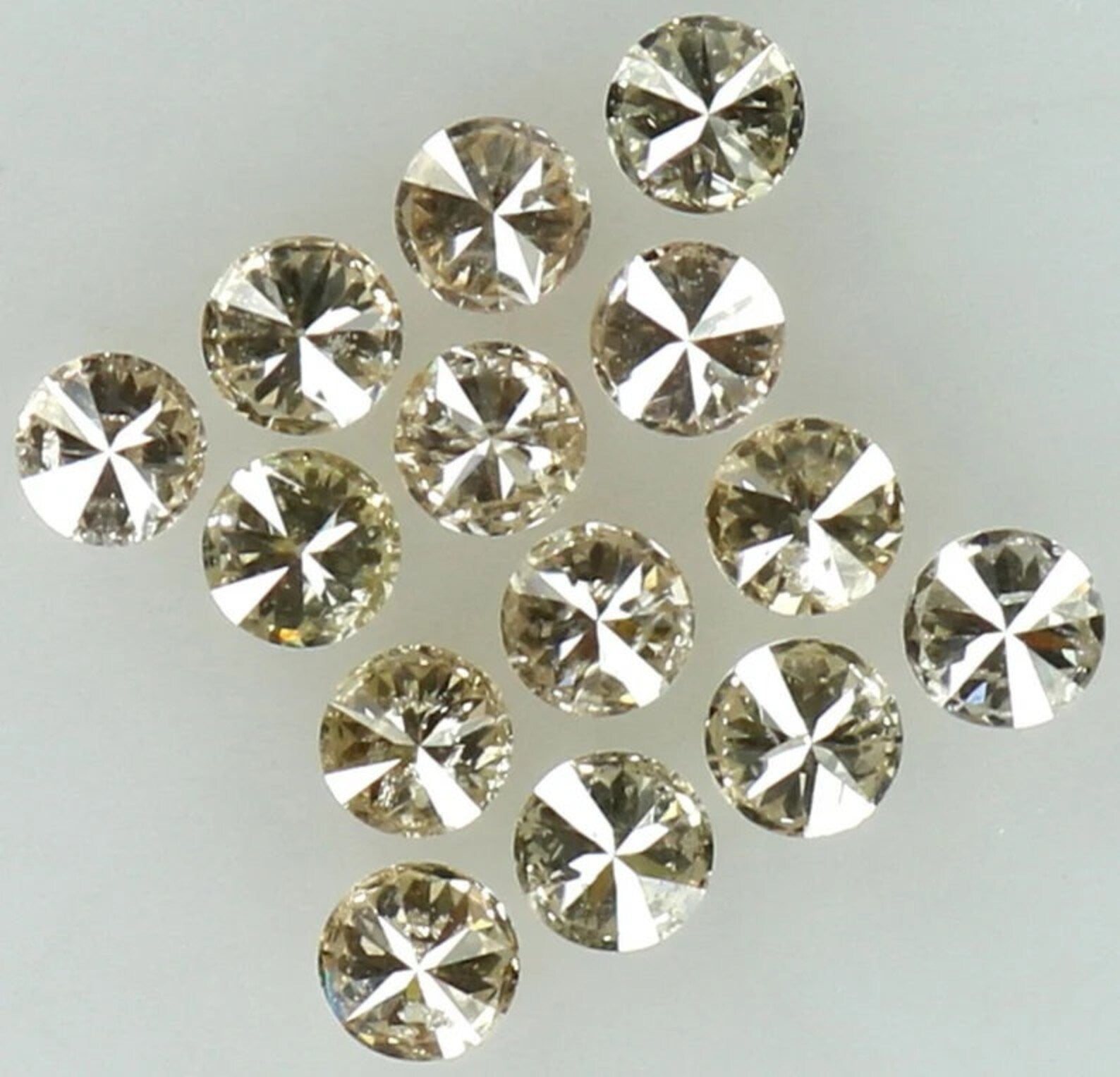 0.37 Ct Natural Loose Round Shape Diamond Brown Color Round Diamond 1.80 MM Natural Diamond Brown Color Round Brilliant Cut Diamond NQ7703