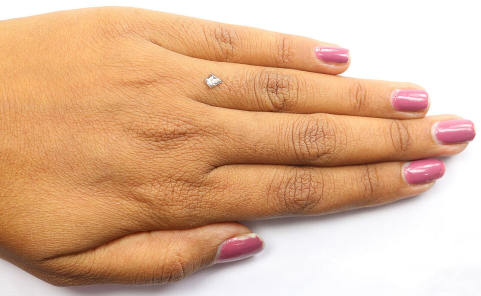 0.24 CT Natural Loose Kite Shape Diamond Salt And Pepper Kite Cut Diamond 5.80 MM Natural Loose Black Grey Color Kite Shape Diamond NQ1468