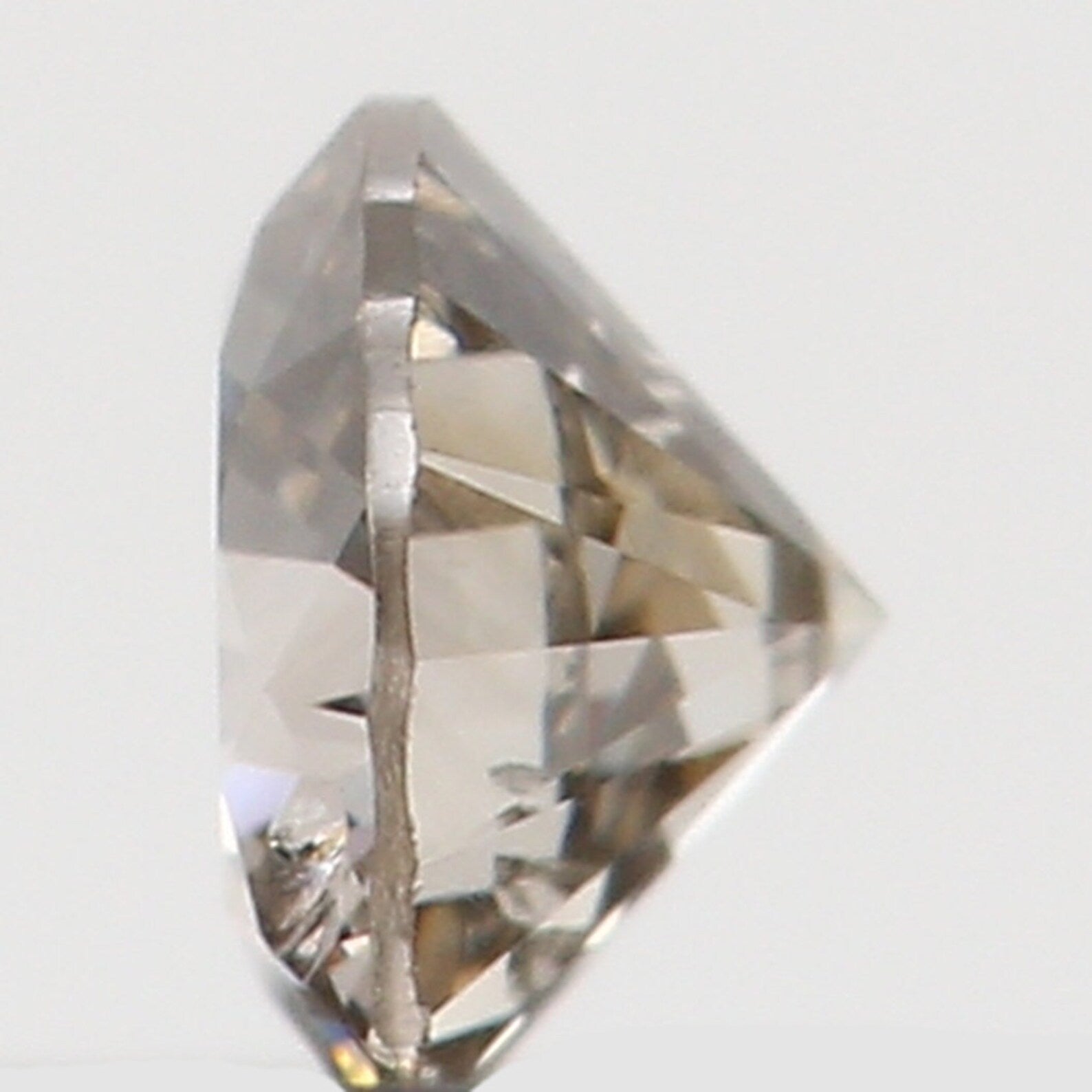 0.090 Ct Natural Loose Round Diamond Brown Color Round Diamond 2.80 MM Natural Loose Diamond Brown Color Round Brilliant Cut Diamond N7832