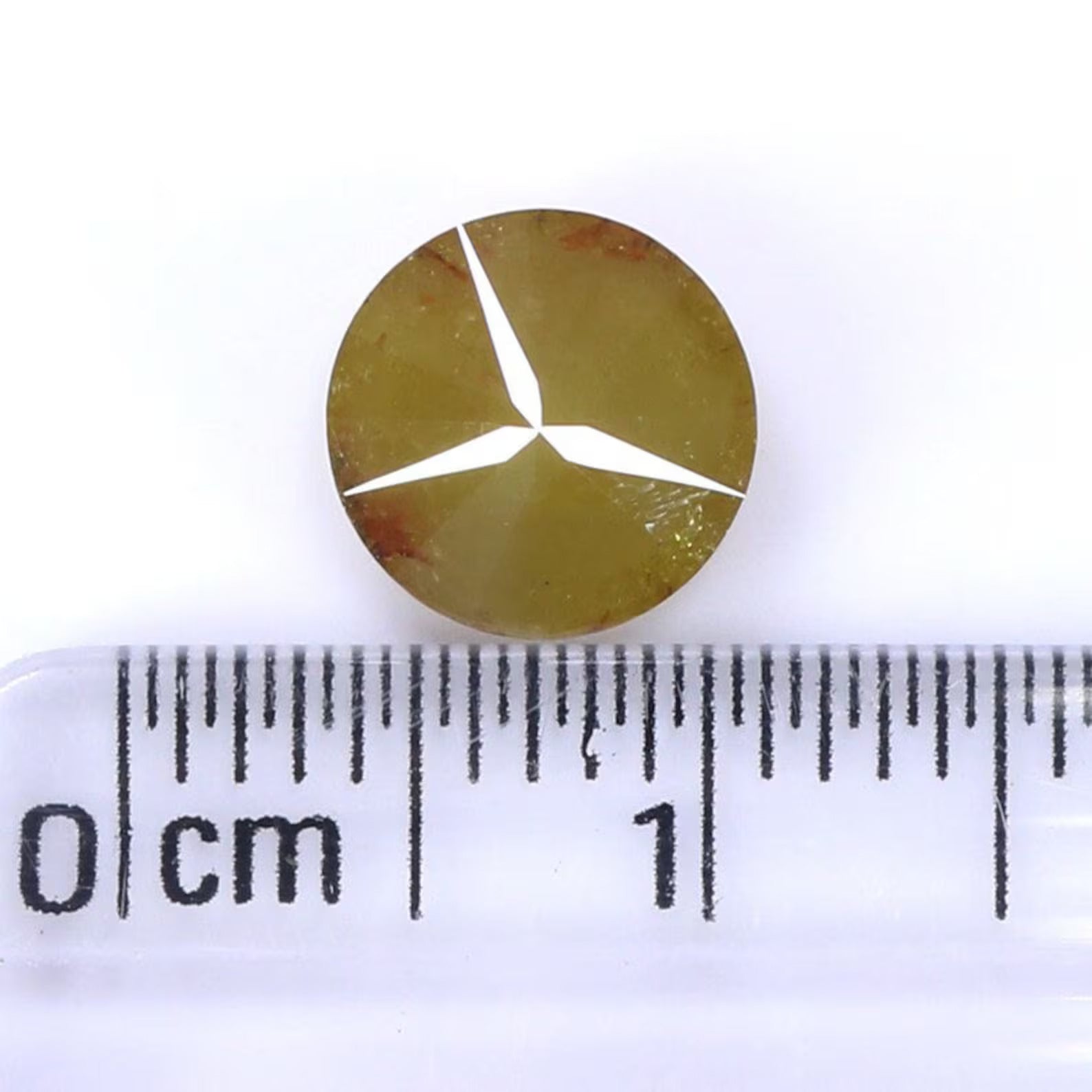 1.42 CT Natural Loose Round Shape Diamond Yellow Color Round Cut Diamond 7.40 MM Natural Loose Diamond Round Brilliant Cut Diamond NQ9078