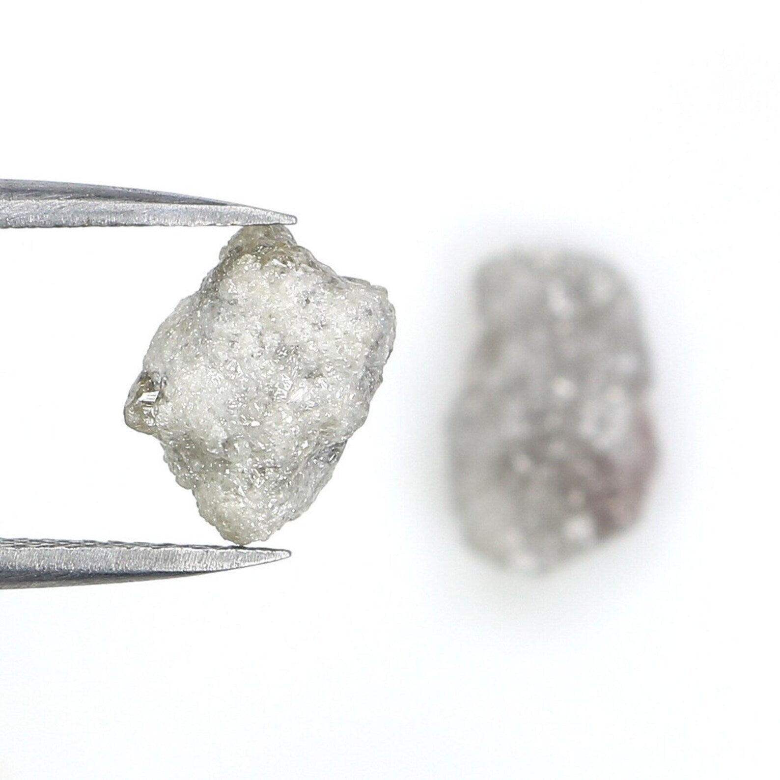 6.79 CT Natural Loose Rough Shape Diamond Grey Color Rough Diamond 11.16 MM Natural Loose Diamond Grey Color Rough Shape Diamond NQ2440