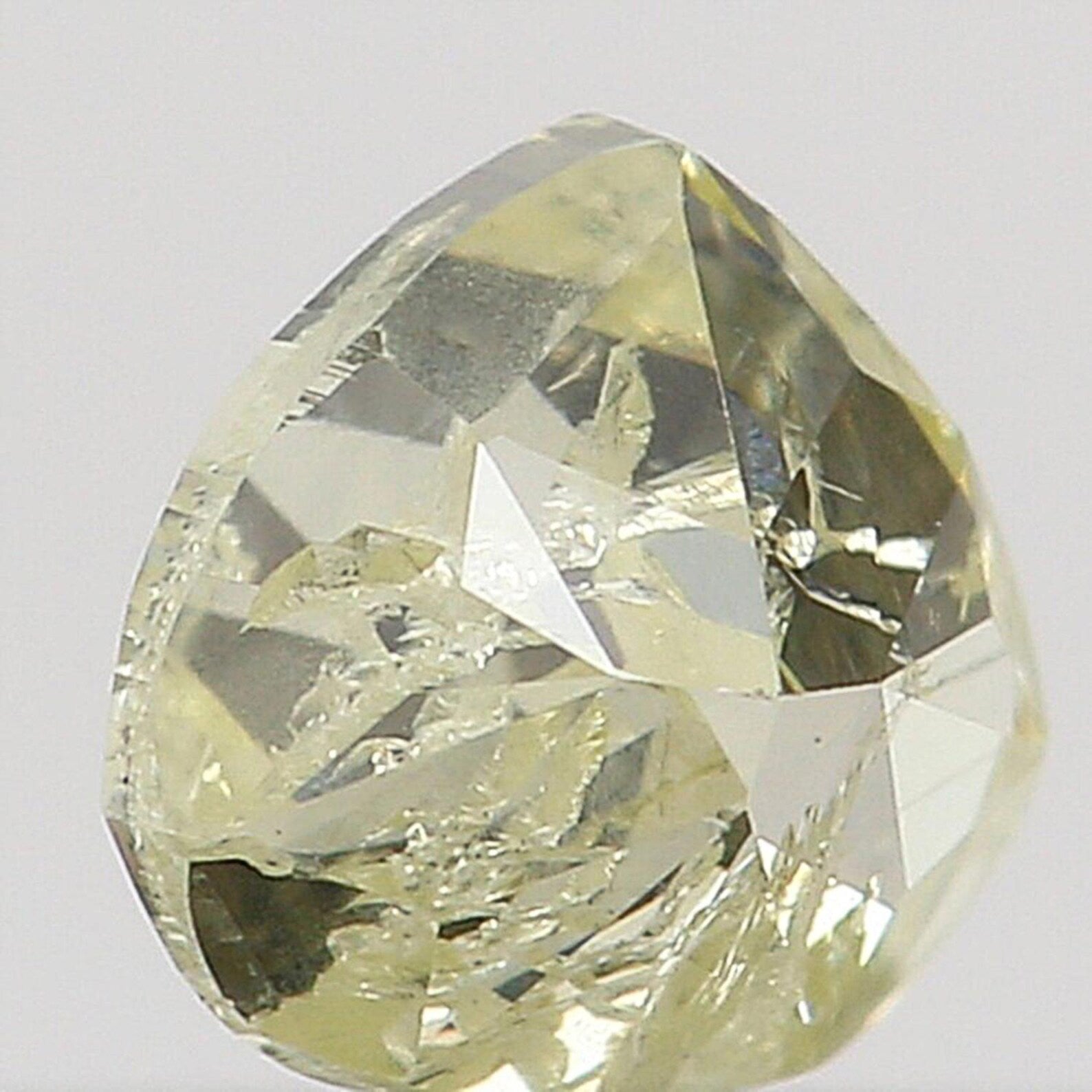 0.19 CT Natural Loose Heart Shape Diamond Yellow Color Heart Diamond 3.50 MM Natural Loose Yellow Color Heart Brilliant Cut Diamond QN8175