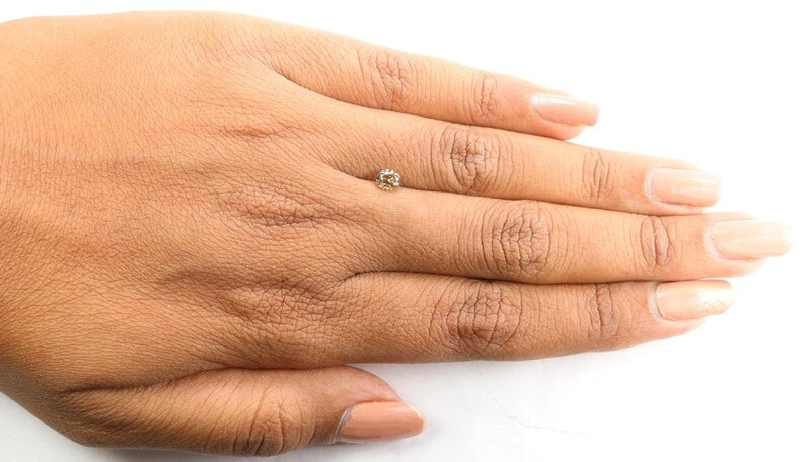 0.39 CT Natural Loose Oval Shape Diamond Brown Color Oval Diamond 4.70 MM Natural Diamond Brown Color Oval Brilliant Cut Diamond NQ1234
