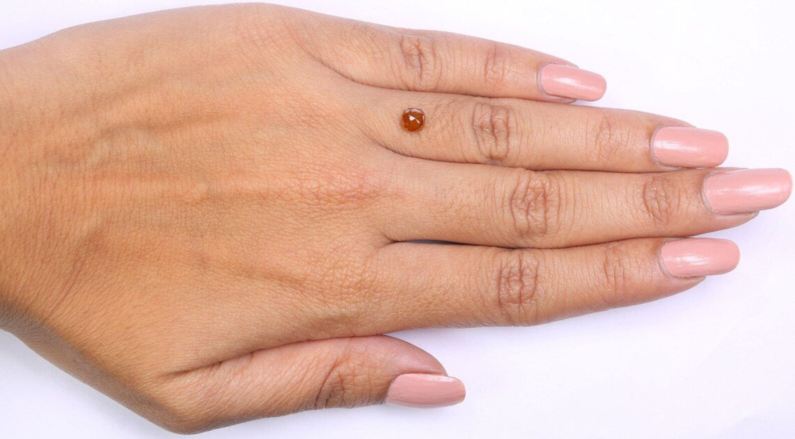 0.61 CT Natural Loose Cushion Shape Diamond Brown Color Cushion Cut Diamond 4.70 MM Natural Loose Diamond Cushion Rose Cut Diamond NQ1961
