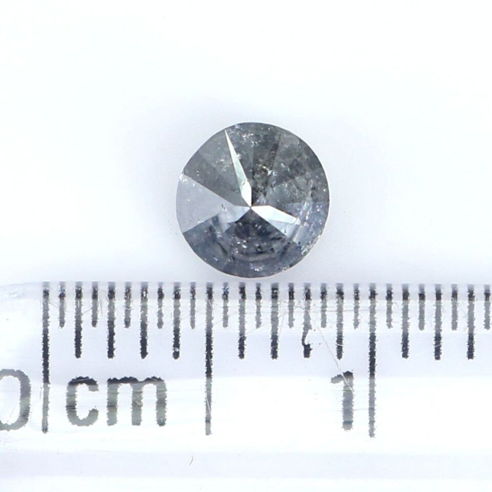 0.53 CT Natural Loose Round Brilliant Cut Diamond Black Color Round Cut Diamond 4.70 MM Natural Loose Diamond Round Shape Diamond NQ406