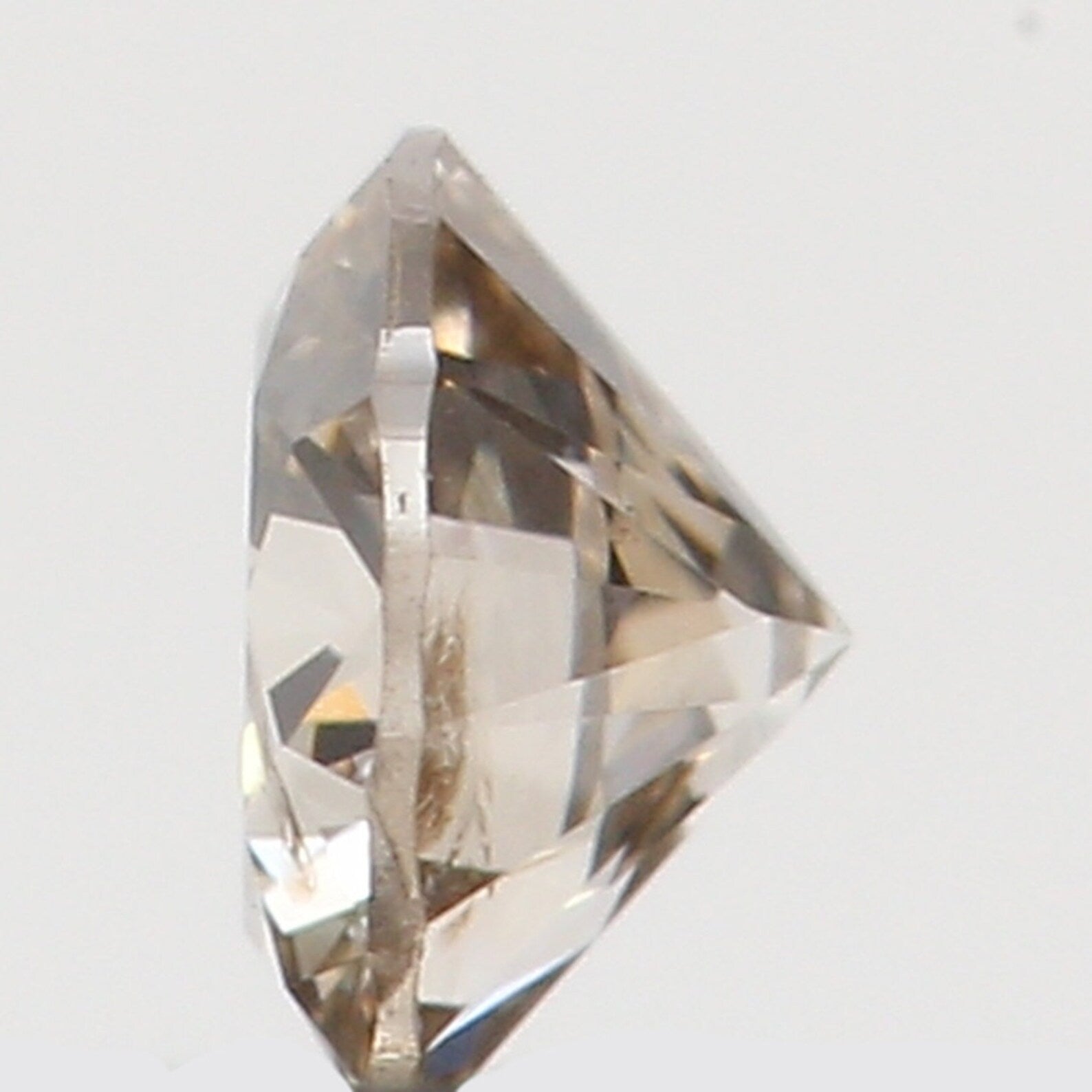 0.095 Ct Natural Loose Round Diamond Brown Color Round Diamond 2.90 MM Natural Loose Diamond Brown Color Round Brilliant Cut Diamond N7830