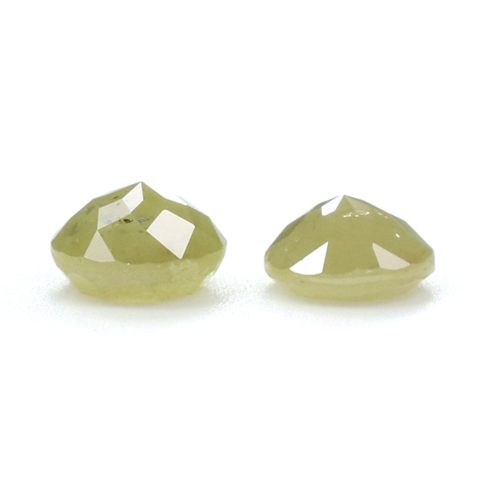 0.65 CT Natural Loose Round Rose Cut Diamond Light Yellow Color Round Shape Diamond 4.00 MM Natural Loose Round Rose Cut Shape Diamond N8057