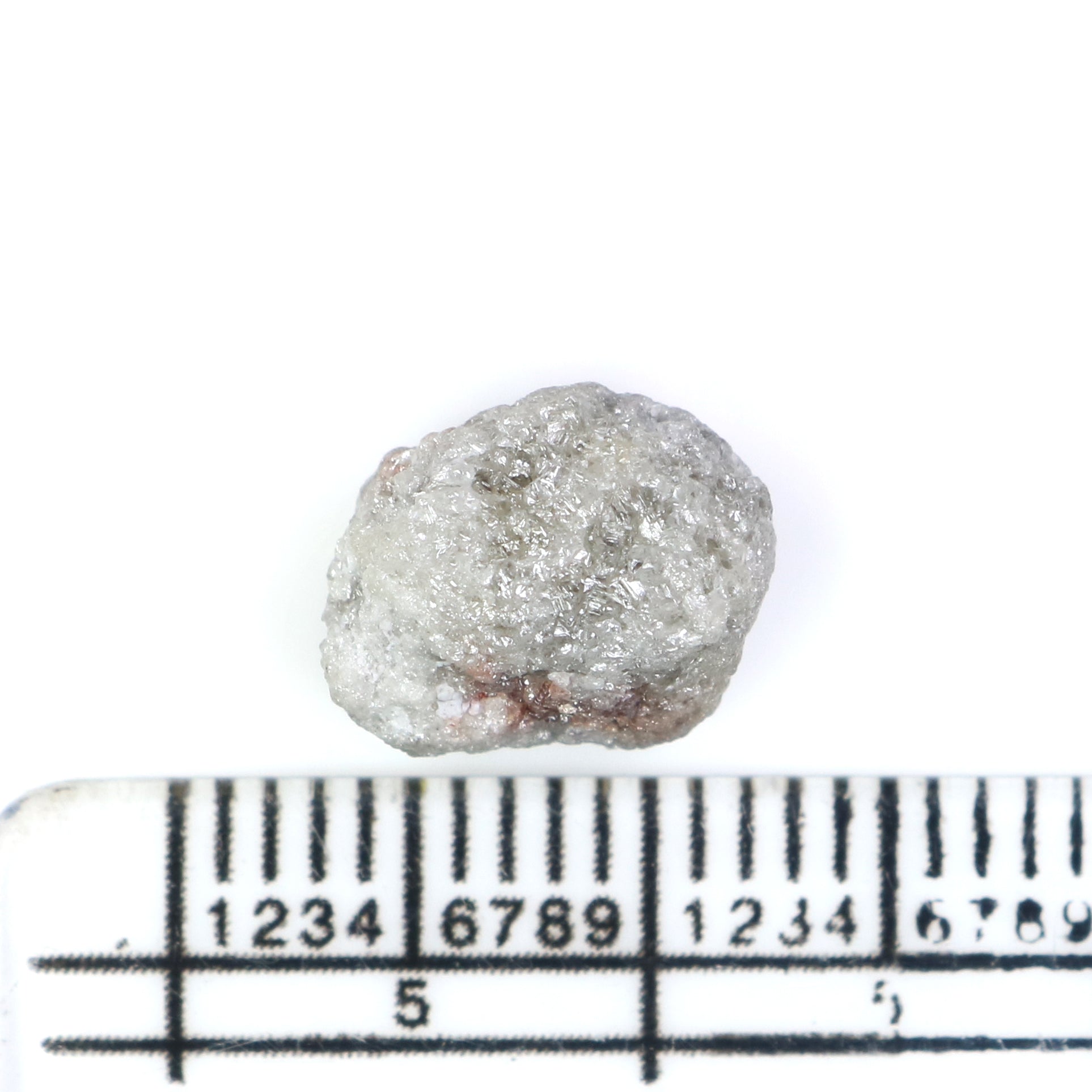 3.66 CT Natural Loose Rough Shape Diamond Grey Color Rough Cut Diamond 10.08 MM Natural Loose Grey Color Rough Irregular Cut Diamond LQ2793