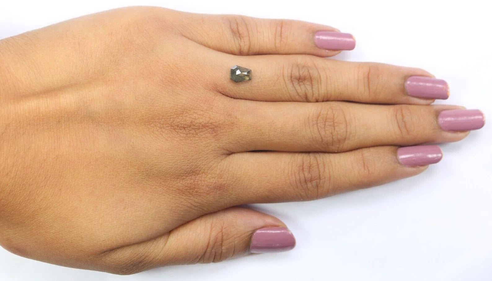 0.90 CT Natural Loose Coffin Diamond Green Color Diamond Natural Loose Diamond 6.35 MM Coffin Diamond Coffin Cut Coffin Shape Diamond NQ2383