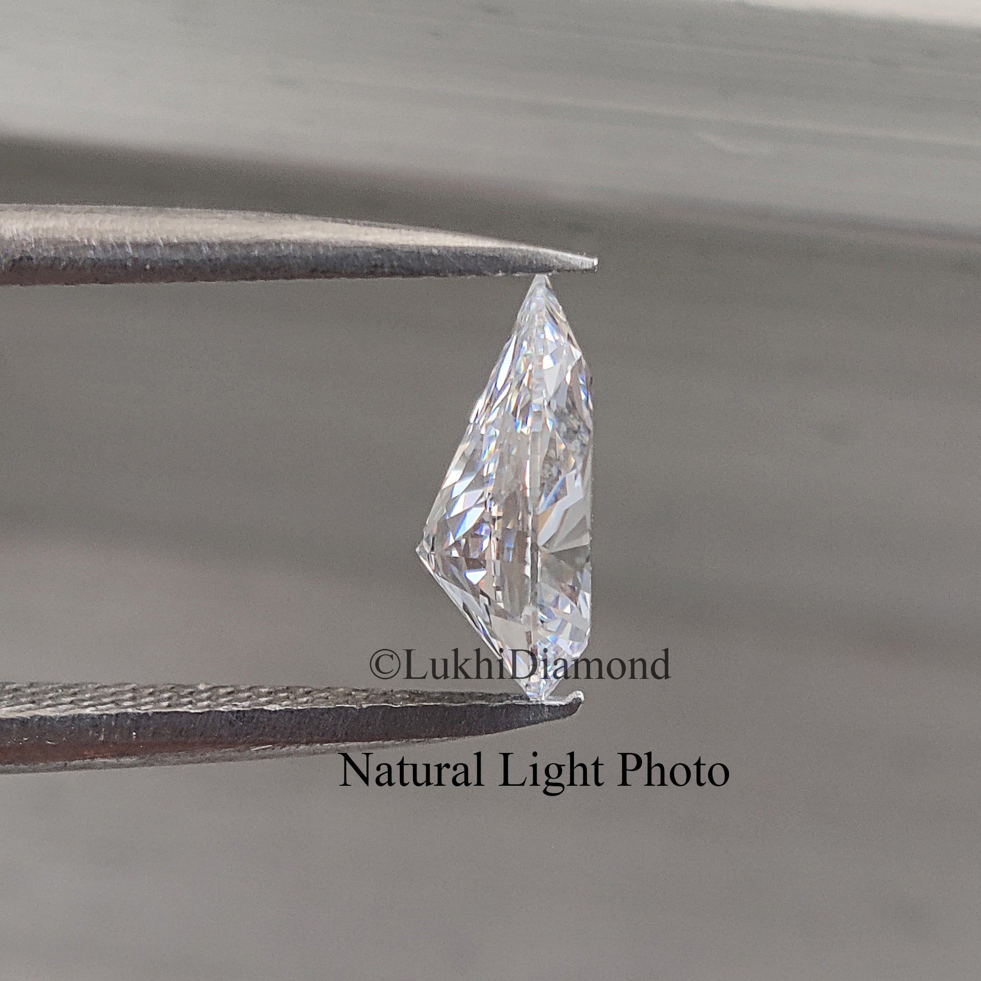 IGI Certified 1 Ct, 1.5 Ct, 2 Ct, 2.5 Ct, 3 Ct Pear Brilliant Cut E/F Color VS Clarity Lab Grown CVD Diamond Lab Created Loose Diamond Q152