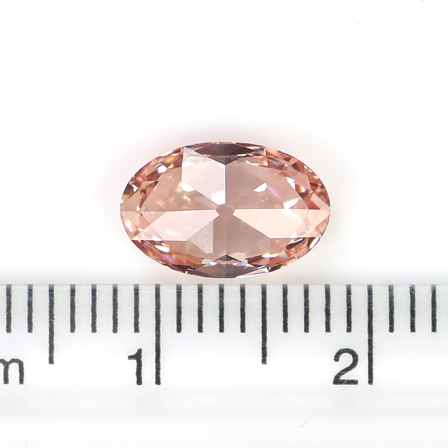 1.64 CT IGI Certified Oval Old European Cut Diamond Fancy Vivid Pink Color VS1 Clarity Diamond Lab Grown Diamond Lab Created Diamond L3670