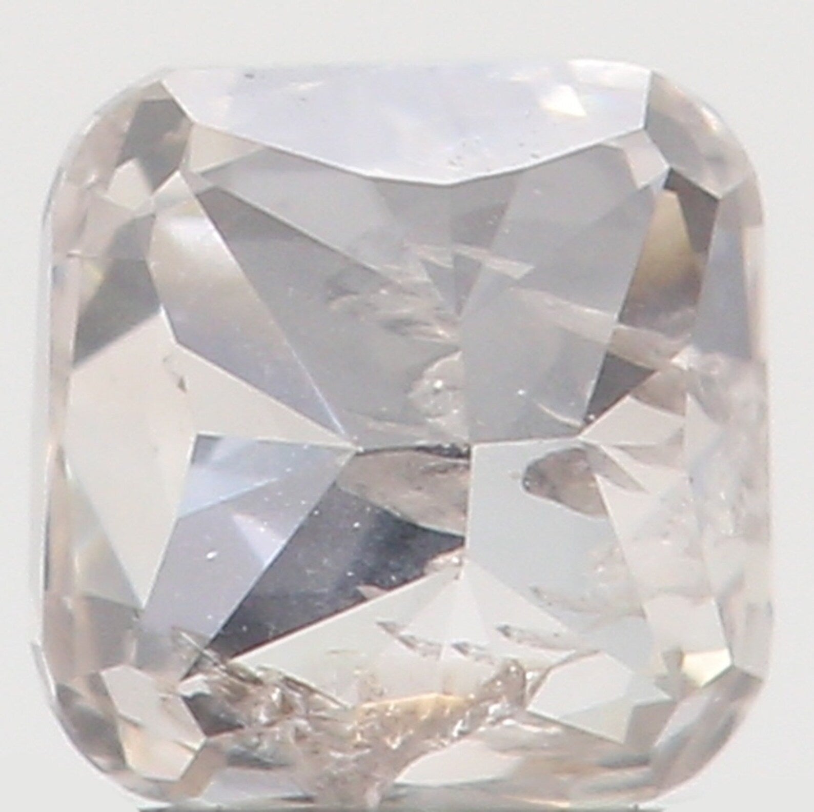 0.13 Ct Natural Loose Cushion Diamond Brown Pink Color Cushion Diamond 2.80 MM Natural Loose Diamond Cushion Brilliant Cut Diamond N7699