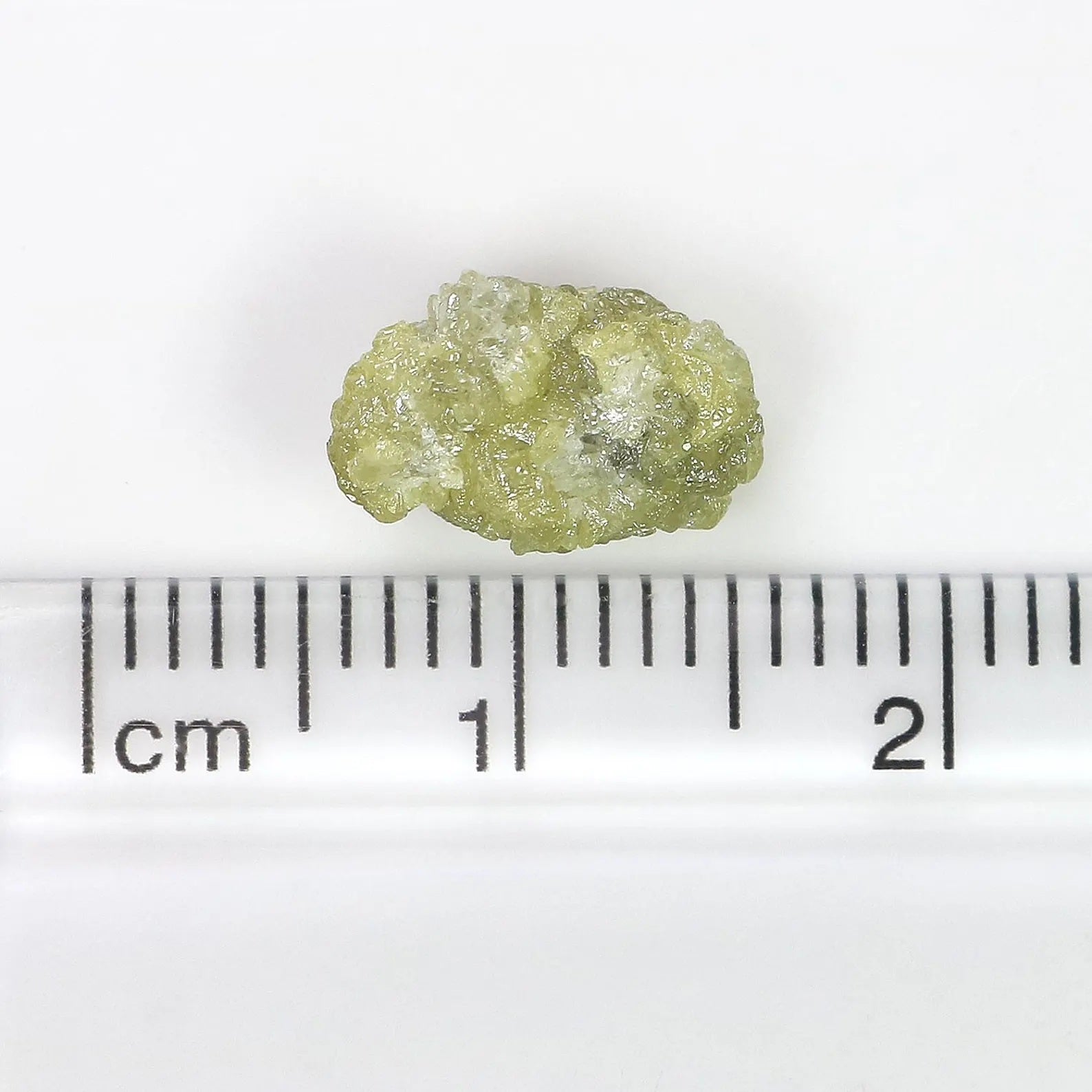 2.75 CT Natural Loose Rough Shape Diamond Yellow Color Rough Uncut Diamond 10.30 MM Natural Grey Color Rough Irregular Cut Diamond NQ2581