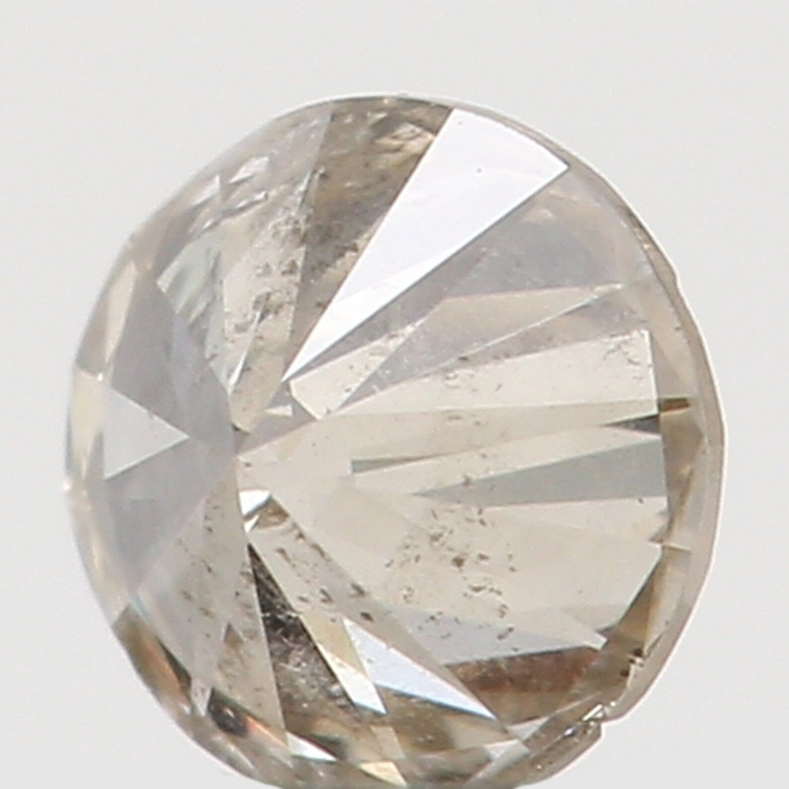 0.115 Ct Natural Loose Round Shape Diamond Brown Color Round Cut Diamond 3.00 MM Natural Loose Diamond Round Brilliant Cut Diamond N7822