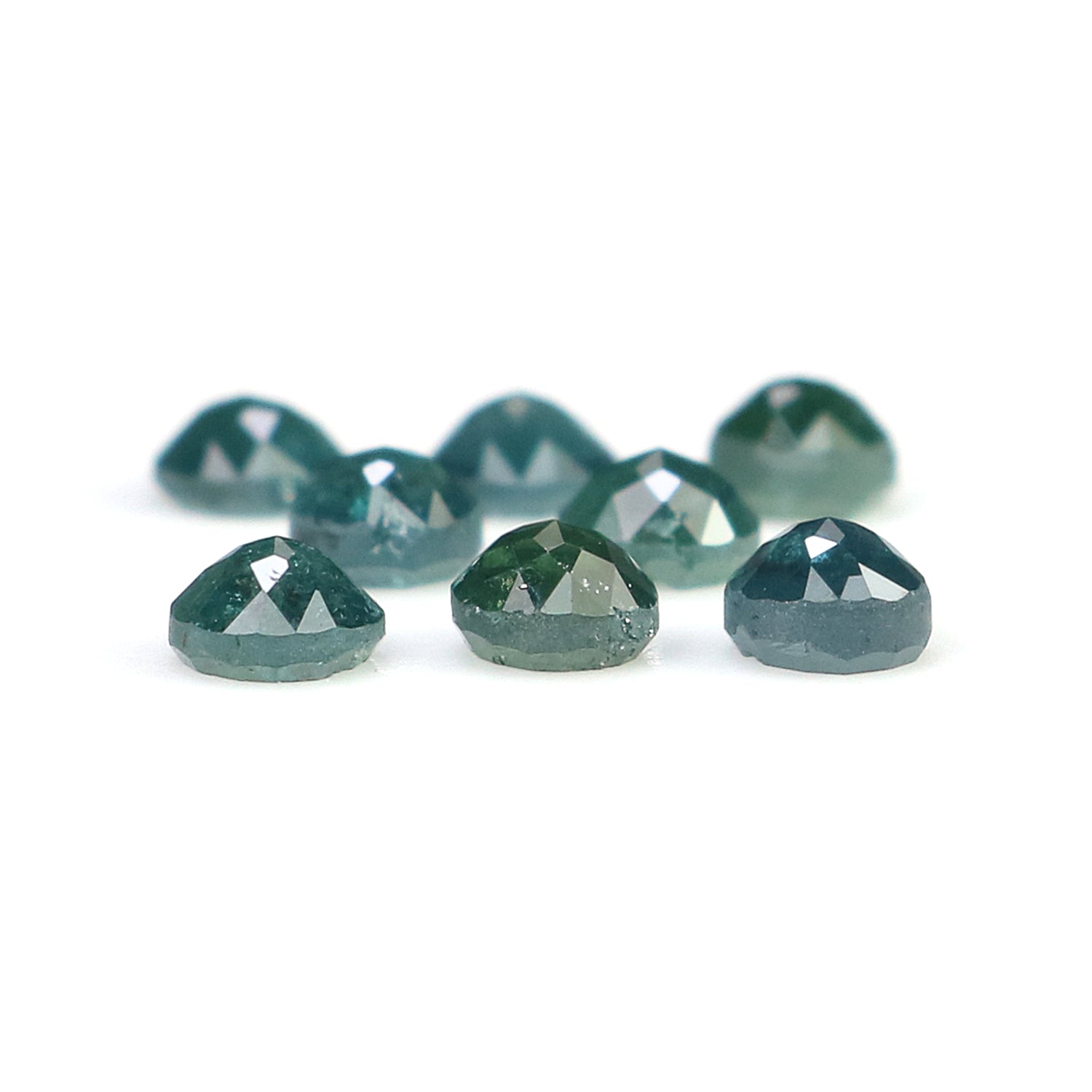 1.45 Ct Natural Loose Round Rose Cut Diamond Blue Color Round Shape Diamond 3.10 MM Natural Loose Blue Color Round Rose Cut Diamond N7006