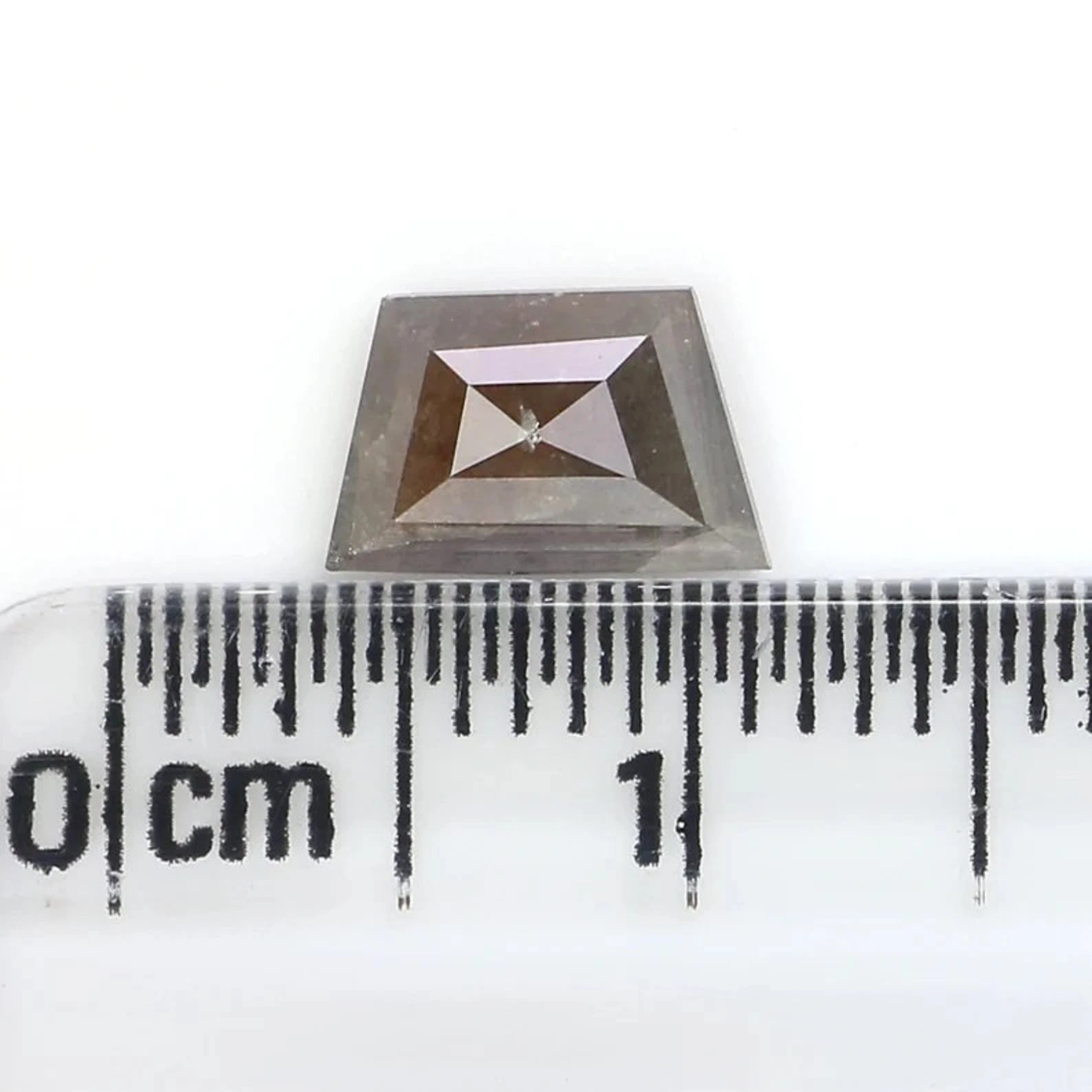0.92 CT Natural Loose Shield Shape Diamond Brown Color Shield Cut Diamond 5.00 MM Natural Loose Diamond Brown Shield Rose Cut Diamond NQ8118
