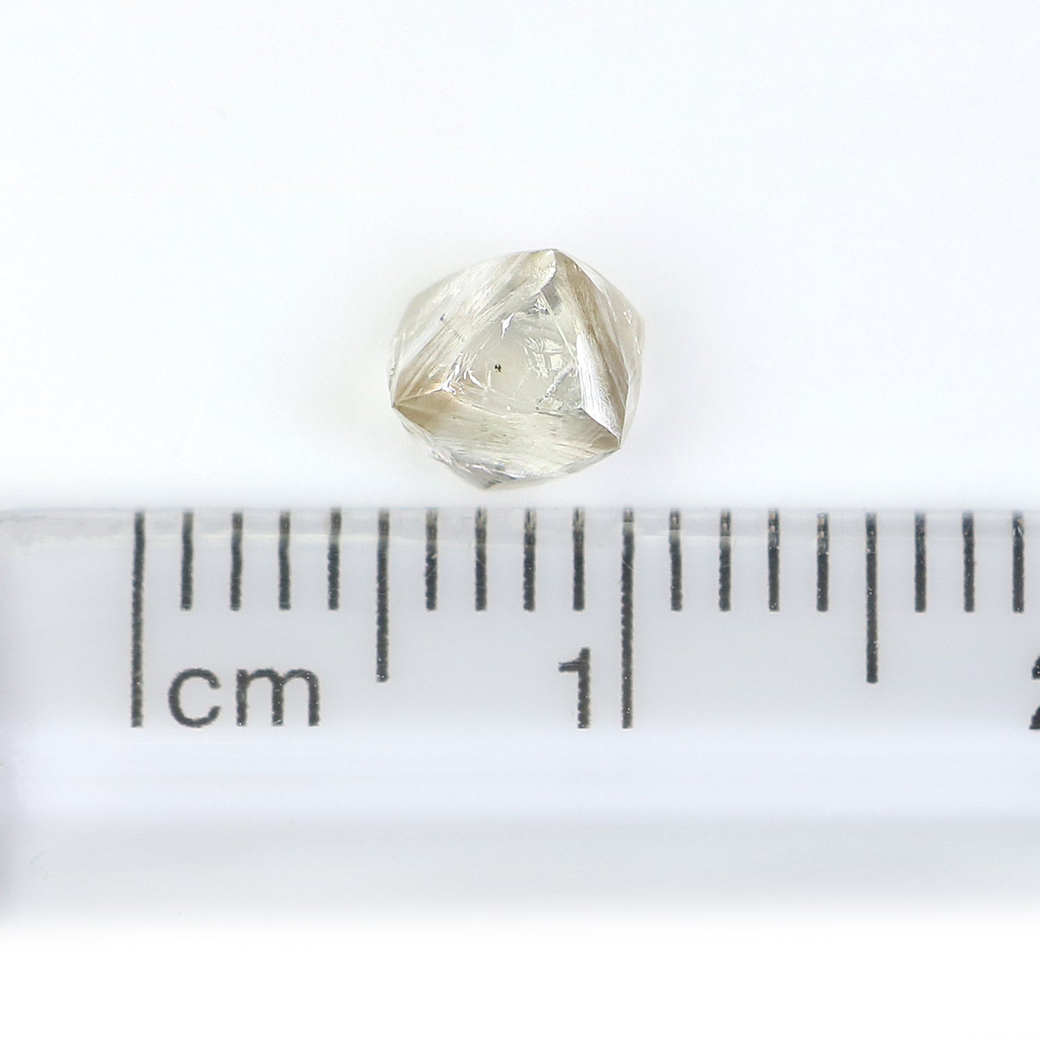 1.20 CT Natural Loose Rough Shape Diamond White-J Color Irregular Cut Diamond 5.15 MM Natural Diamond J Color Rough UnCut Diamond N2623