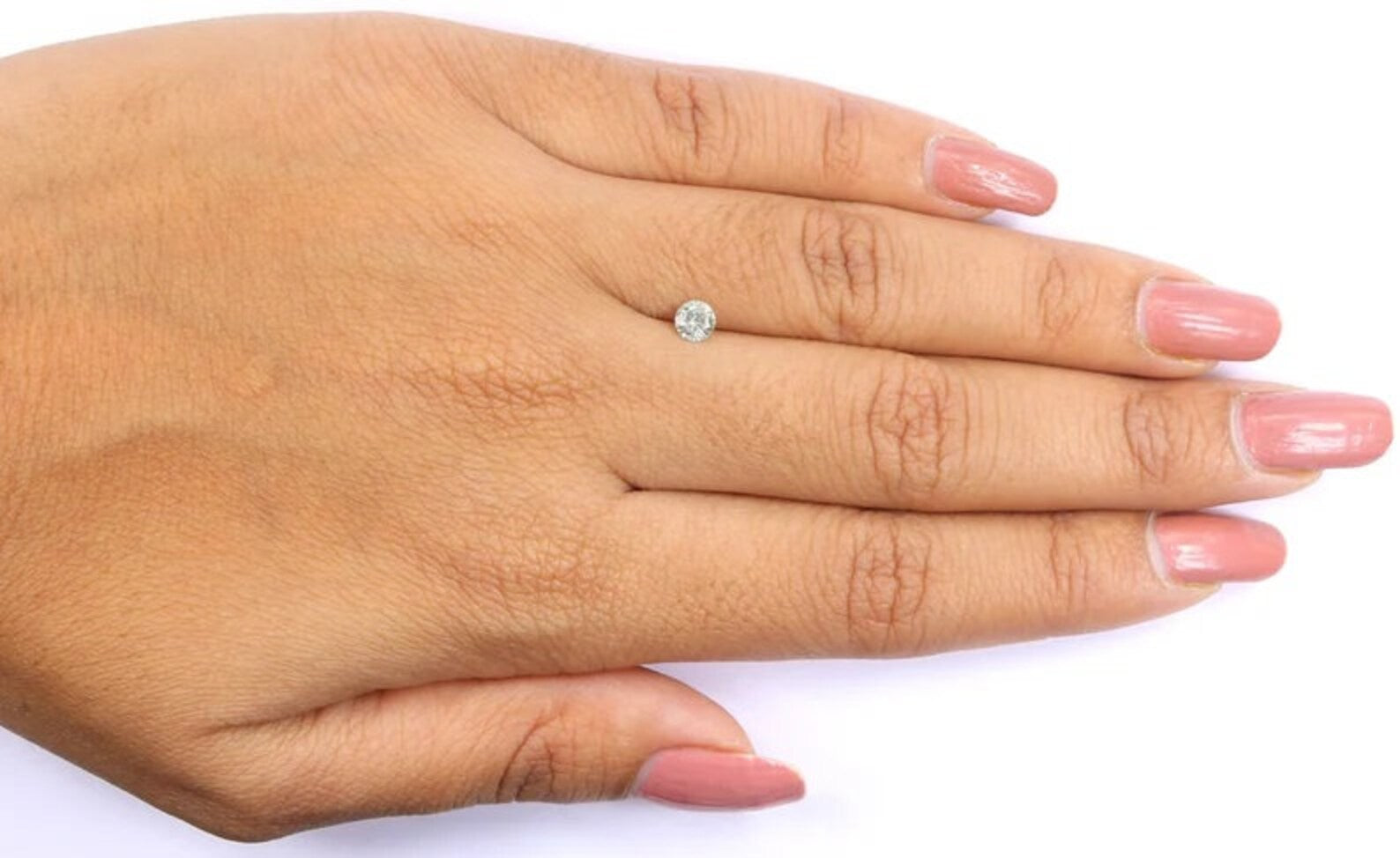 0.25 CT Natural Loose Round Shape Diamond White - H Color Round Diamond 4.10 MM Natural White - H Color Round Brilliant Cut Diamond NQ1899