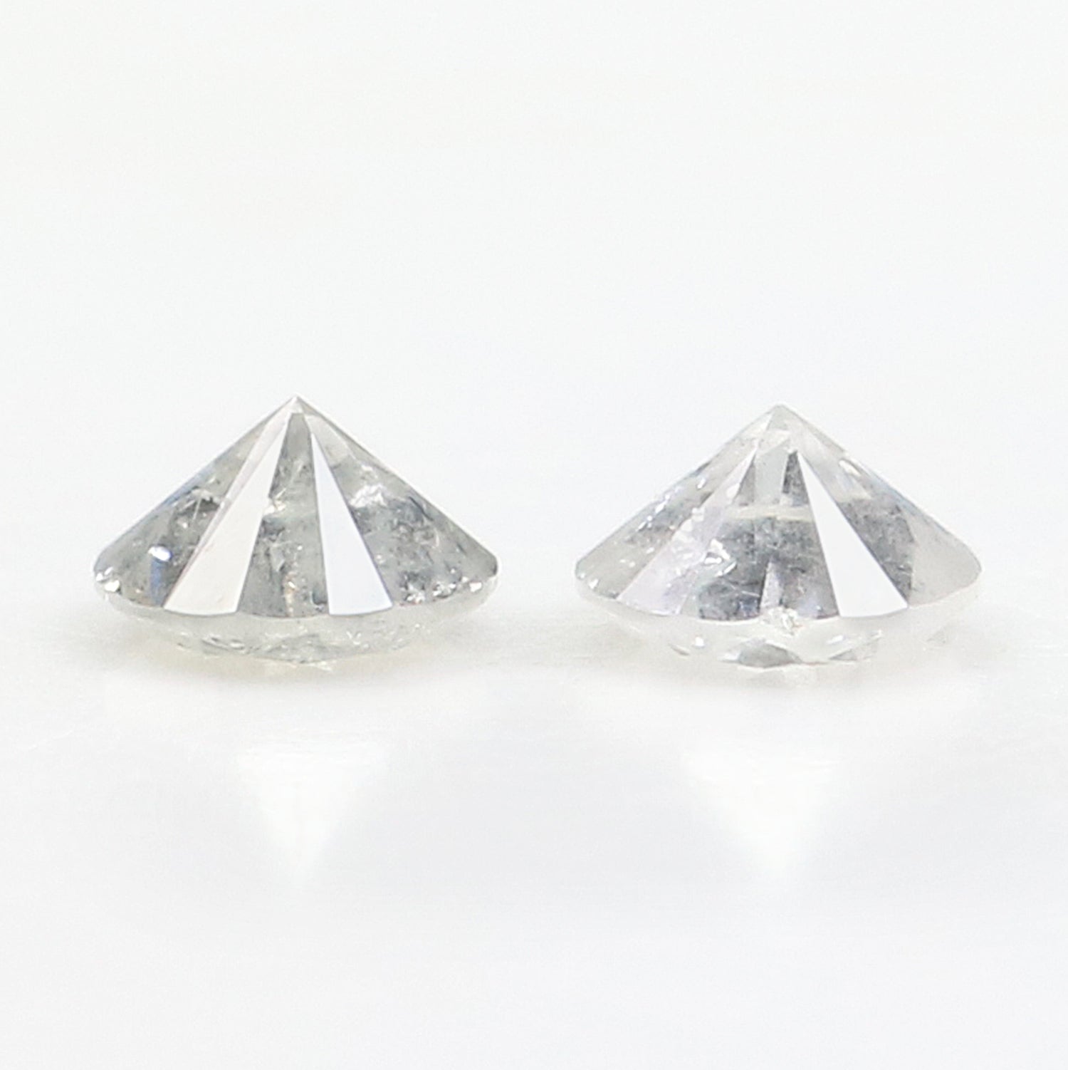 0.49 CT Natural Loose Round Shape Diamond Fancy Grey Color Round Cut Diamond 4.00 MM Natural Grey Color Round Brilliant Cut Diamond N2612