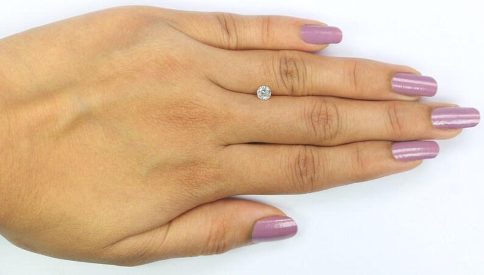 0.34 CT Natural Loose Round Shape Diamond Salt And Pepper Round Diamond 4.40 MM Natural Loose Grey Color Round Brilliant Cut Diamond NQ7705