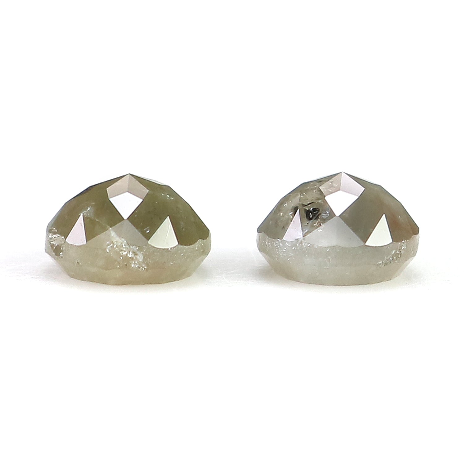1.14 CT Natural Loose Round Rose Cut Diamond Grey Color Round Cut Diamond 4.70 MM Natural Loose Diamond Round Rose Cut Shape Diamond LQ6334