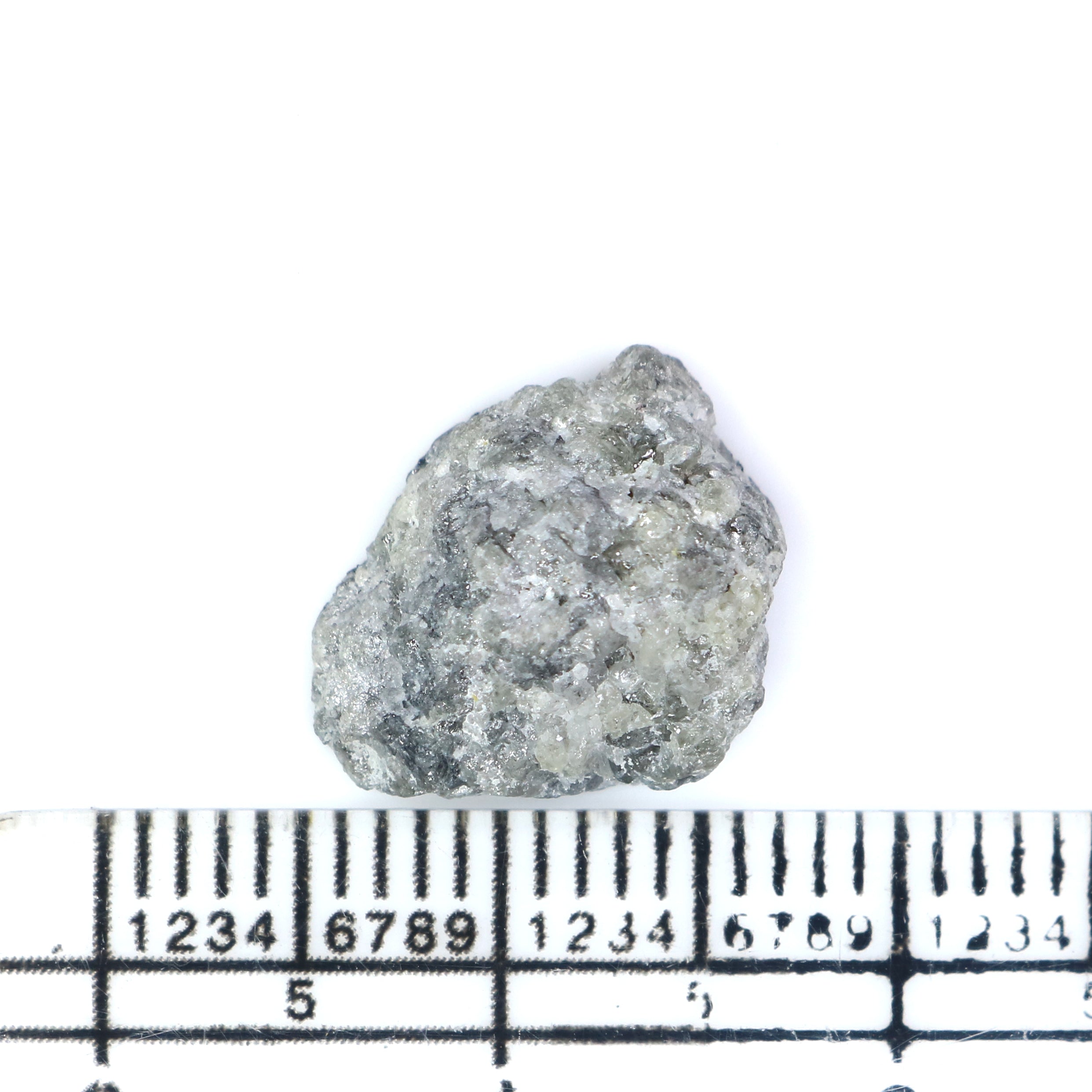 4.60 CT Natural Loose Rough Shape Diamond Grey Color Rough Cut Diamond 13.45 MM Natural Grey Diamond Rough Irregular Cut Diamond LQ2798