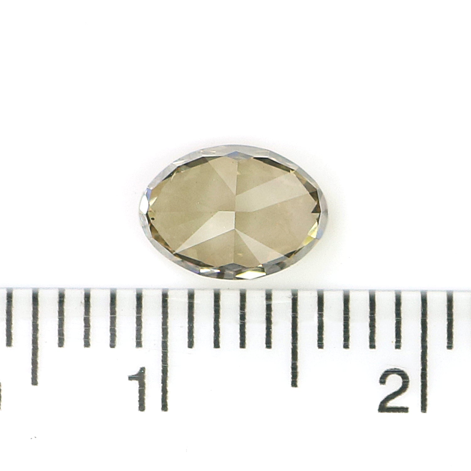 1.12 CT Natural Loose Oval Shape Diamond Green Color Oval Cut Diamond 7.25 MM Natural Loose Diamond Brown Oval Brilliant Cut Diamond L3598