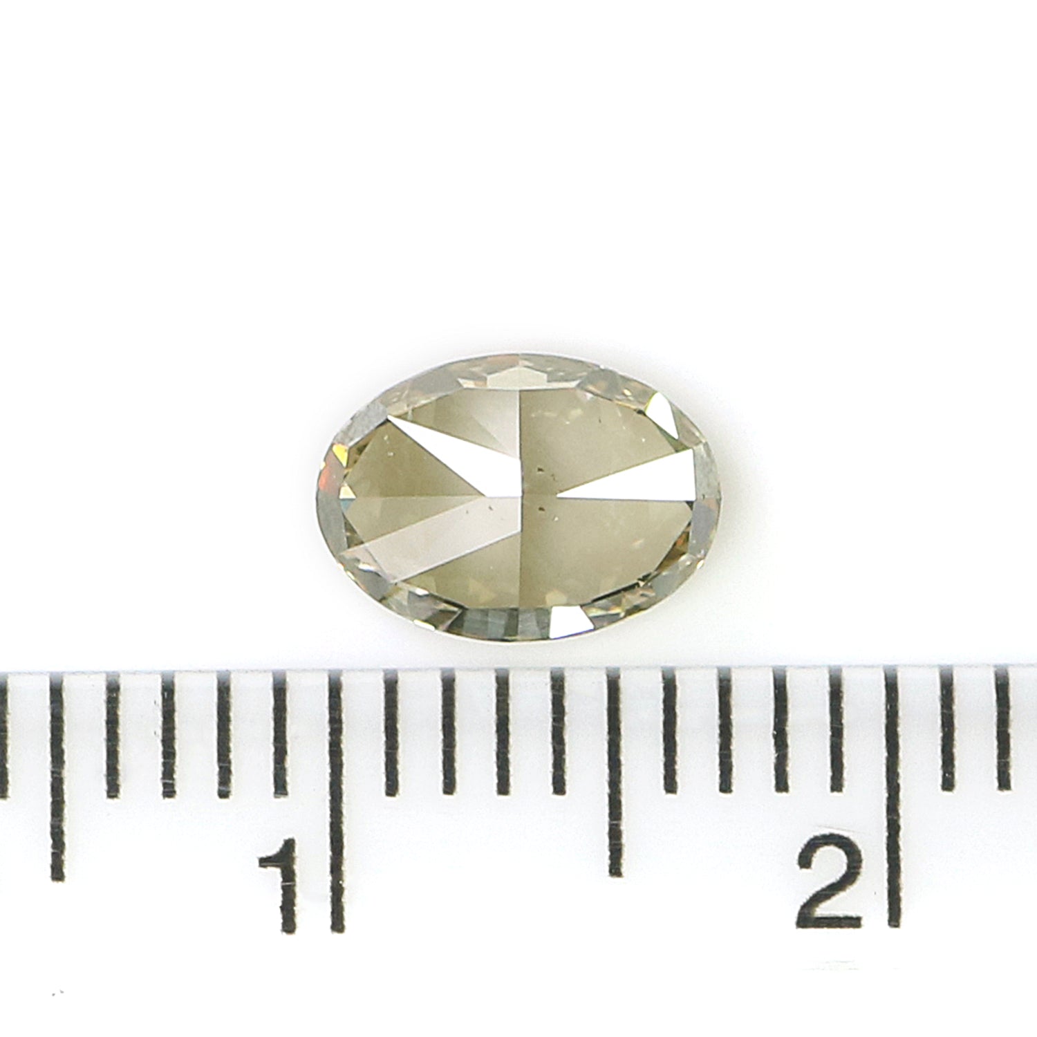 1.11 CT Natural Loose Oval Shape Diamond Brown Color Oval Cut Diamond 7.25 MM Natural Loose Diamond Green Oval Brilliant Cut Diamond L3594