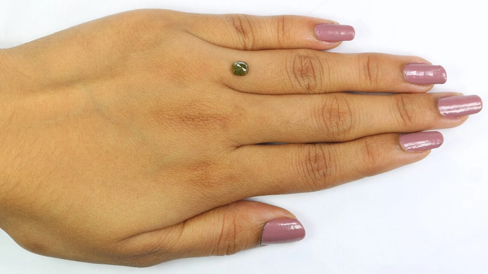 0.71 CT Natural Loose Oval Shape Diamond Green Color Oval Cut Diamond 5.35 MM Natural Loose Diamond Oval Shape Rose Cut Diamond NQ2380