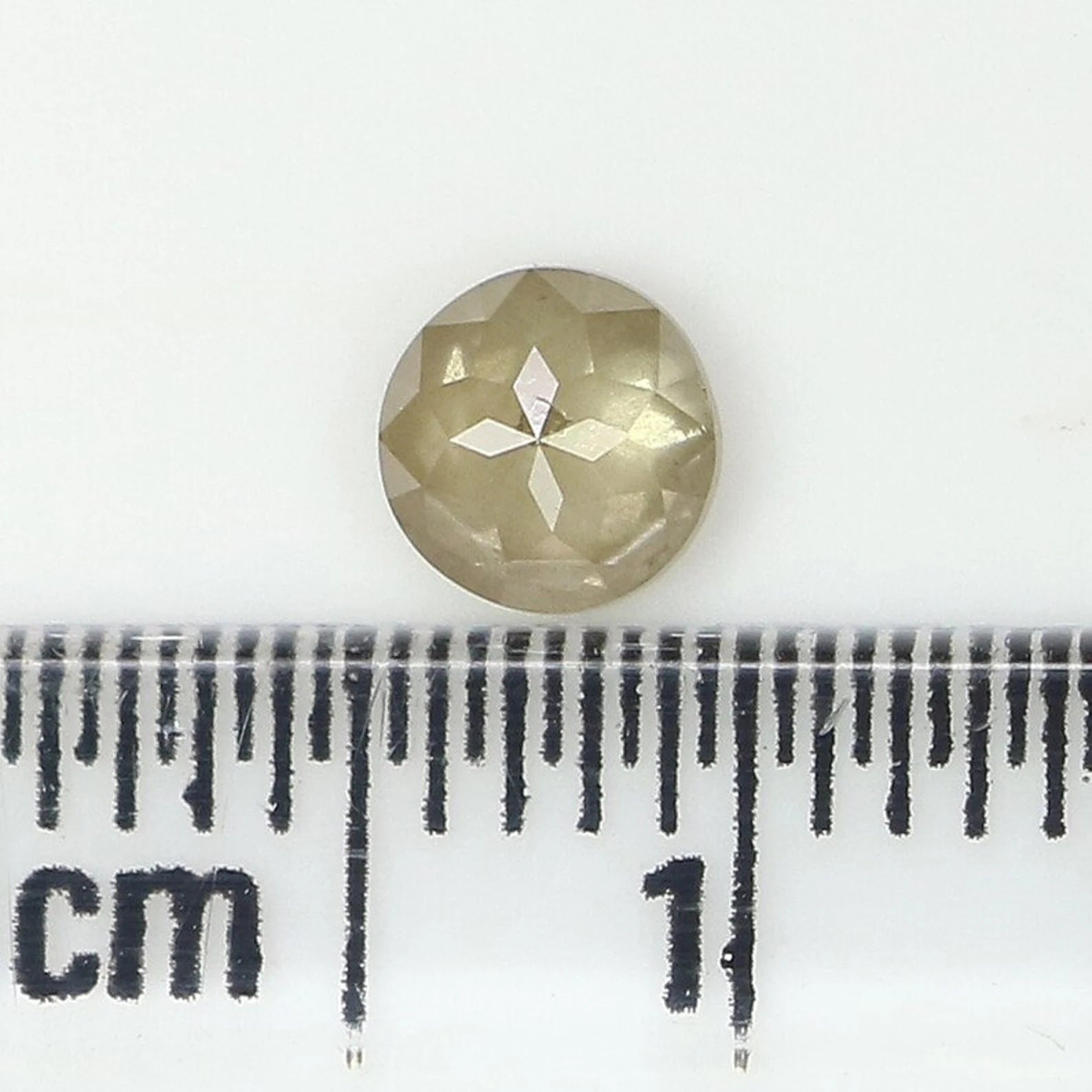 0.39 CT Natural Loose Round Shape Diamond Grey Color Round Diamond 4.50 MM Natural Loose Diamond Brown Color Round Rose Cut Diamond NQ7964