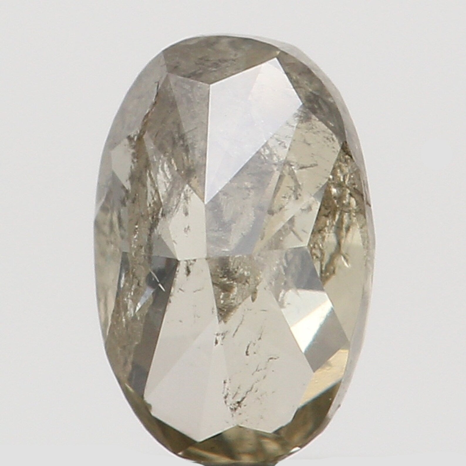 0.23 Ct Natural Loose Oval Shape Diamond Green Color Oval Cut Diamond 4.45 MM Natural Loose Oval Diamond Oval Brilliant Cut Diamond N7800