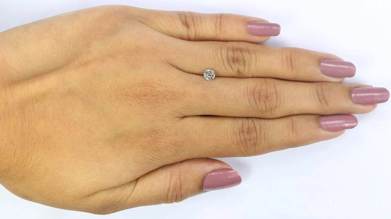 0.34 CT Natural Loose Round Shape Diamond Salt And Pepper Round Cut Diamond 4.40 MM Natural Loose Diamond Round Brilliant Cut Diamond NQ9493
